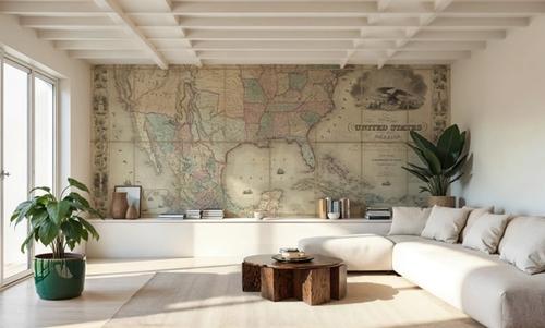 Colton's Unites States Map 1849