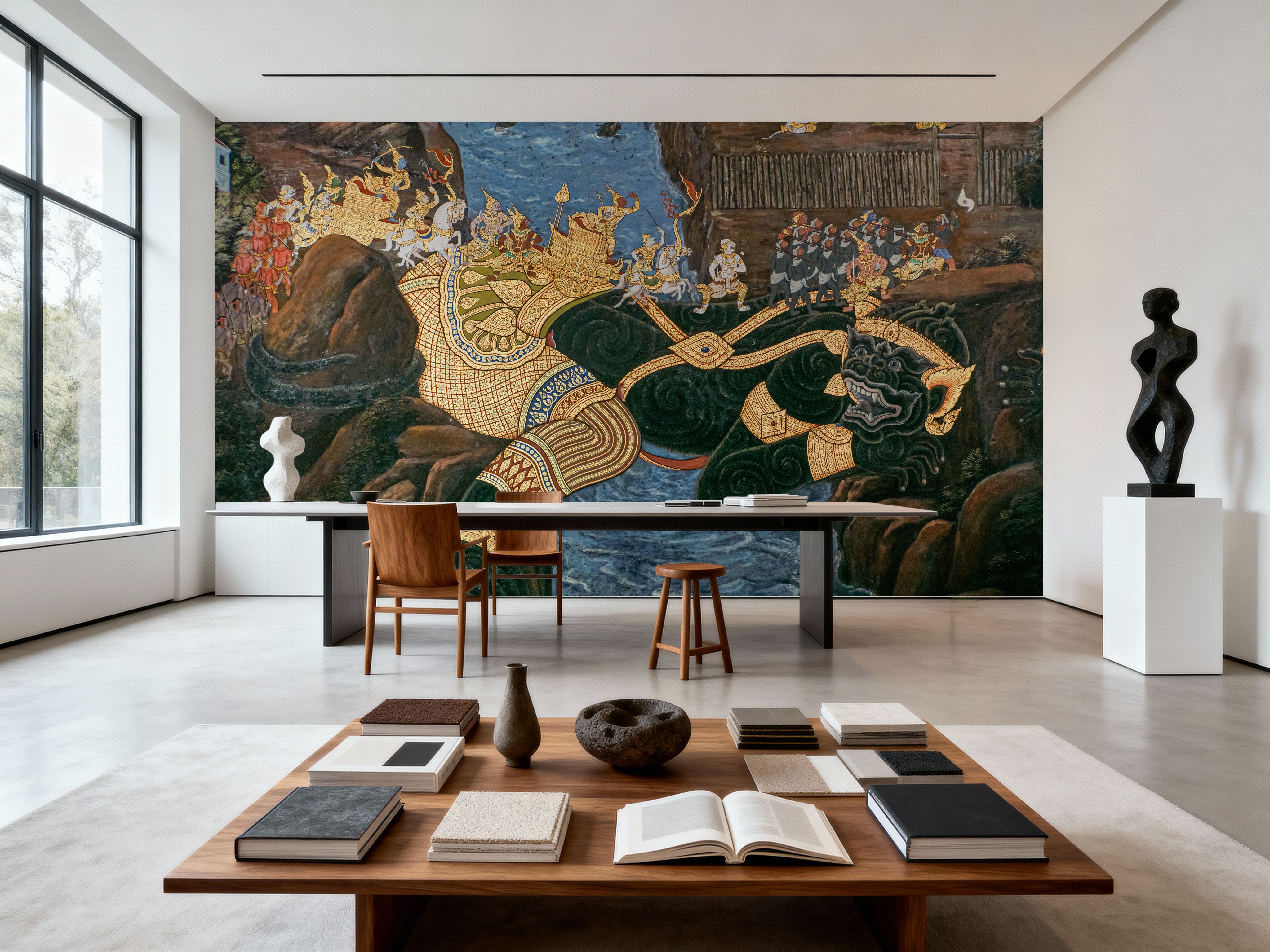 Hanuman, Thai Painting