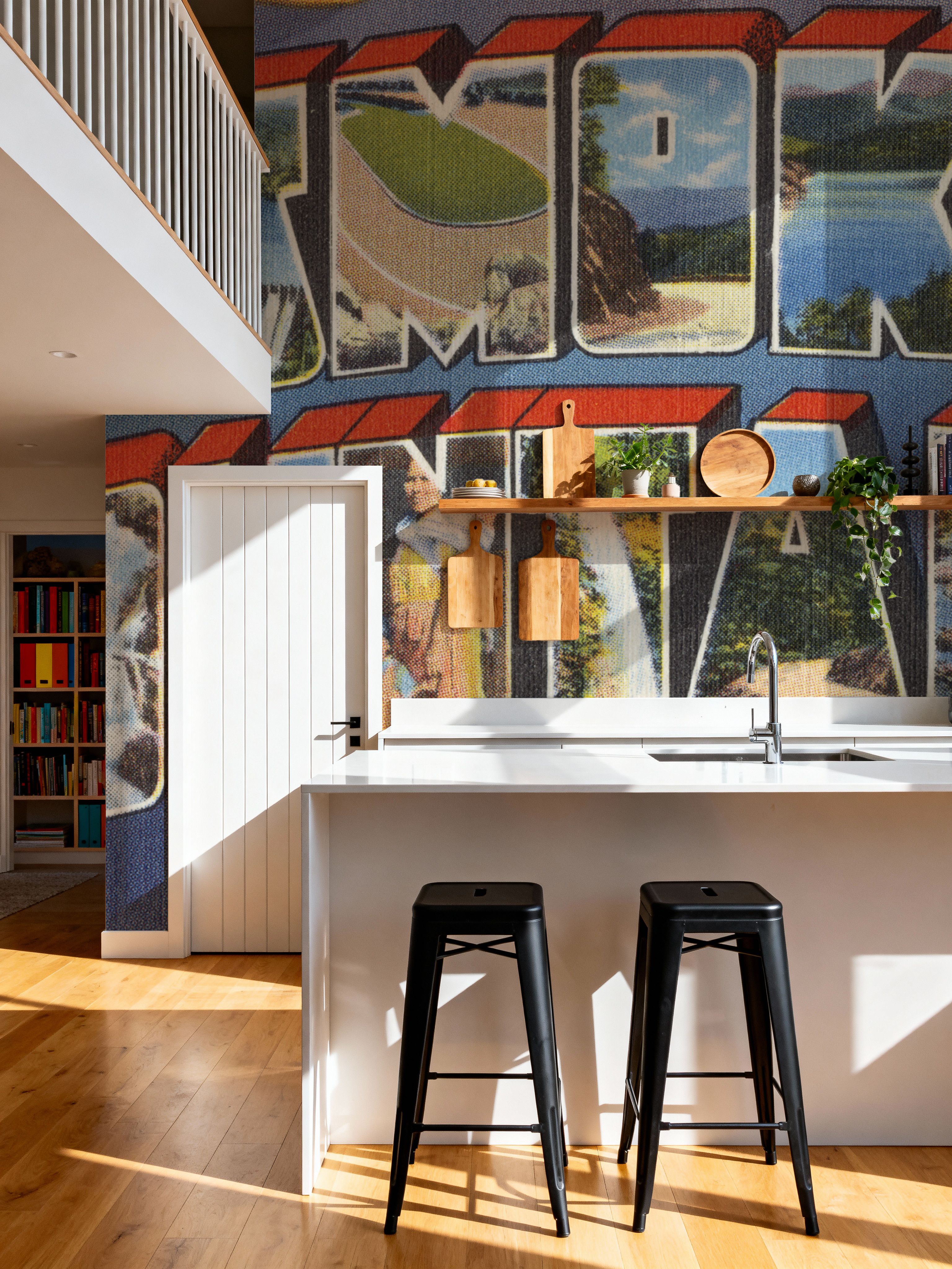 Greetings from Smokey Mountains - Screenprint Postcard