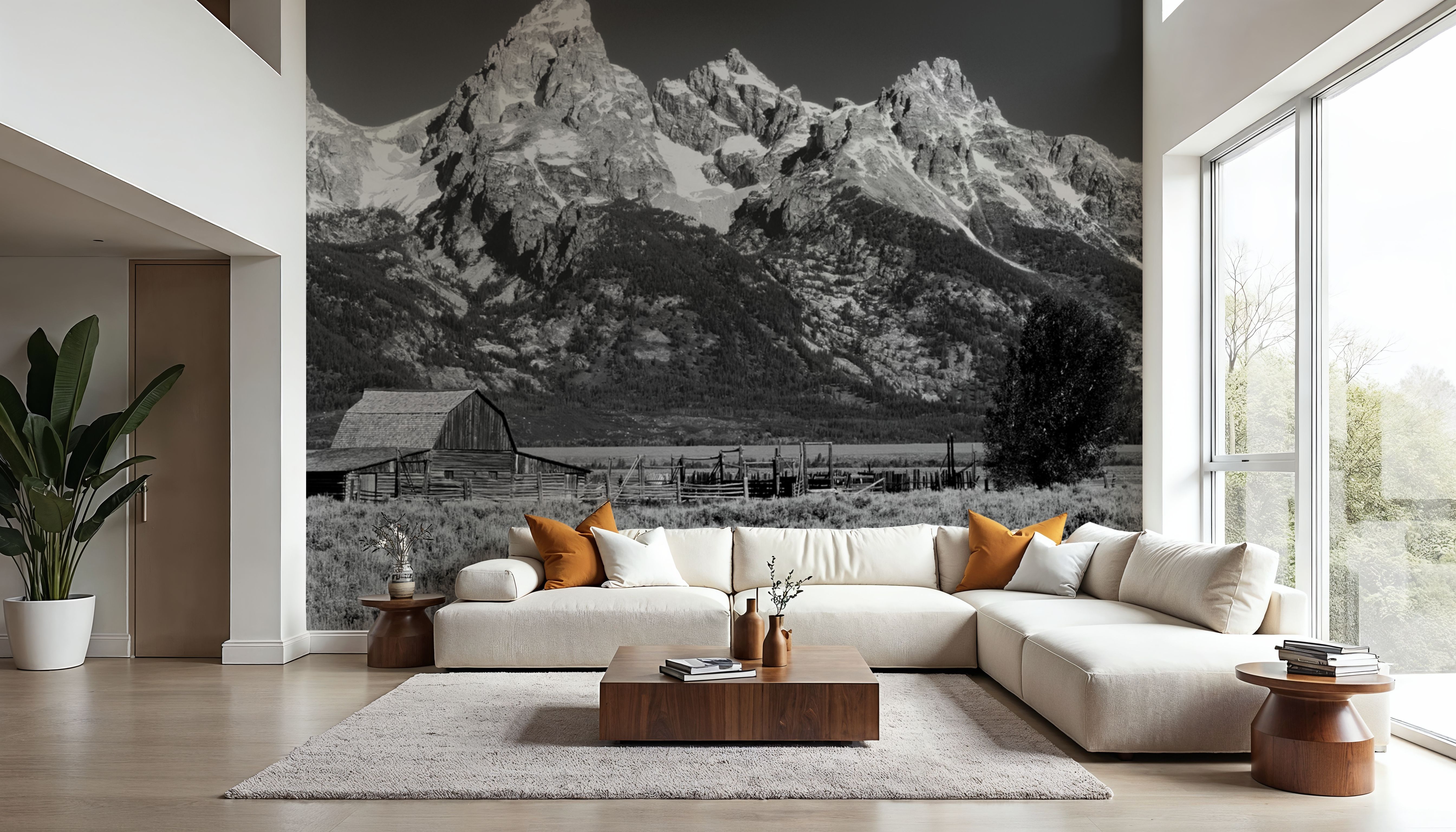 Timeless Alpine Homestead, Wallpaper