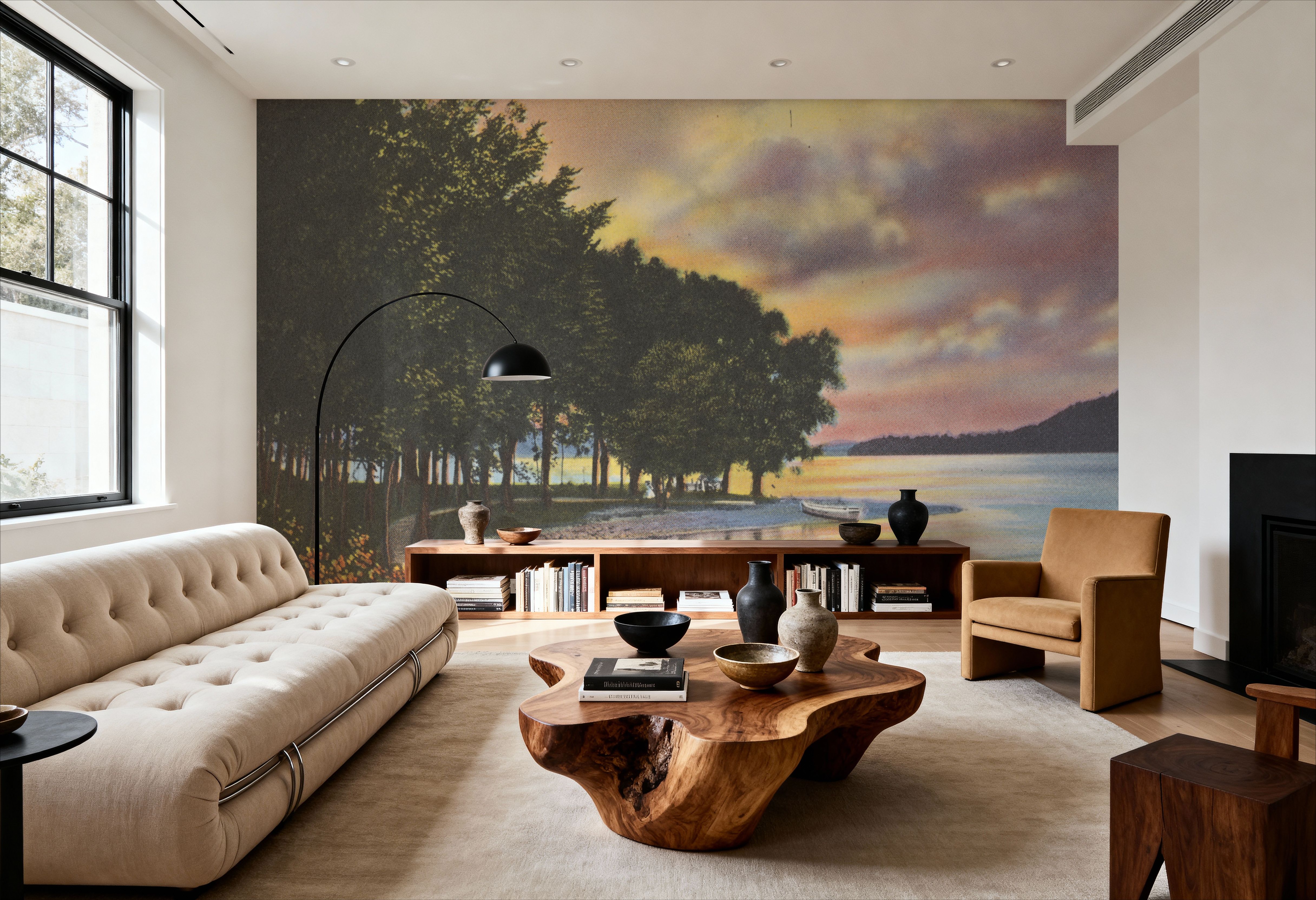 Summer Evenings - Screenprint Postcard