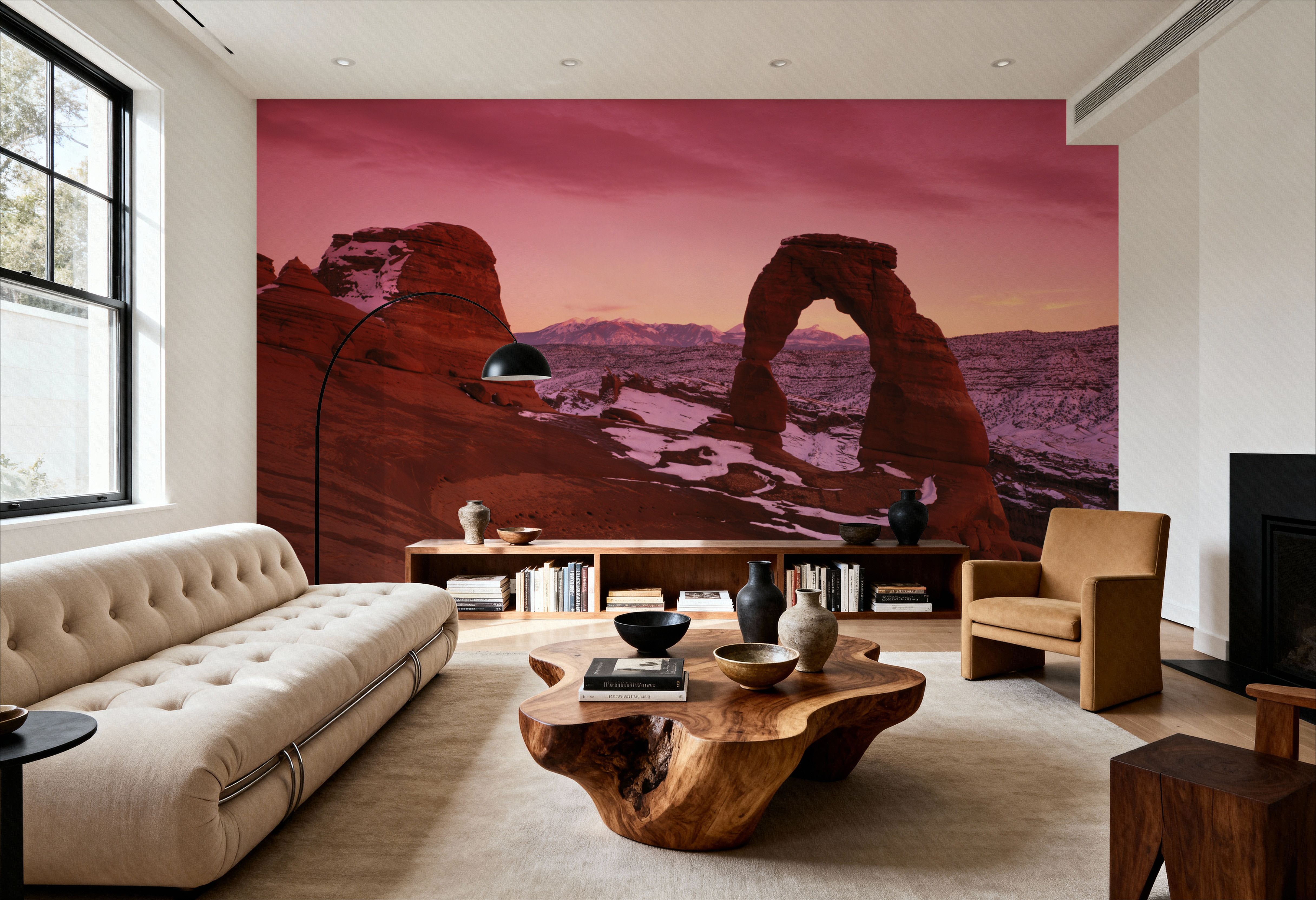 Fiery Arch Monument, Wallpaper