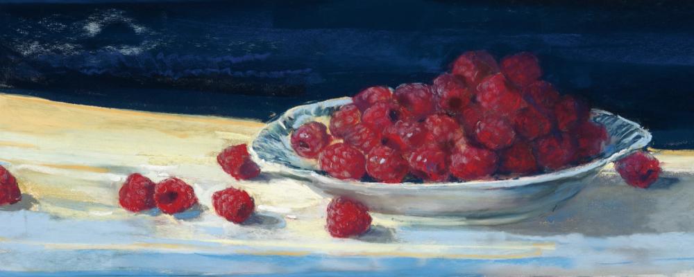 Bowl of Raspberries