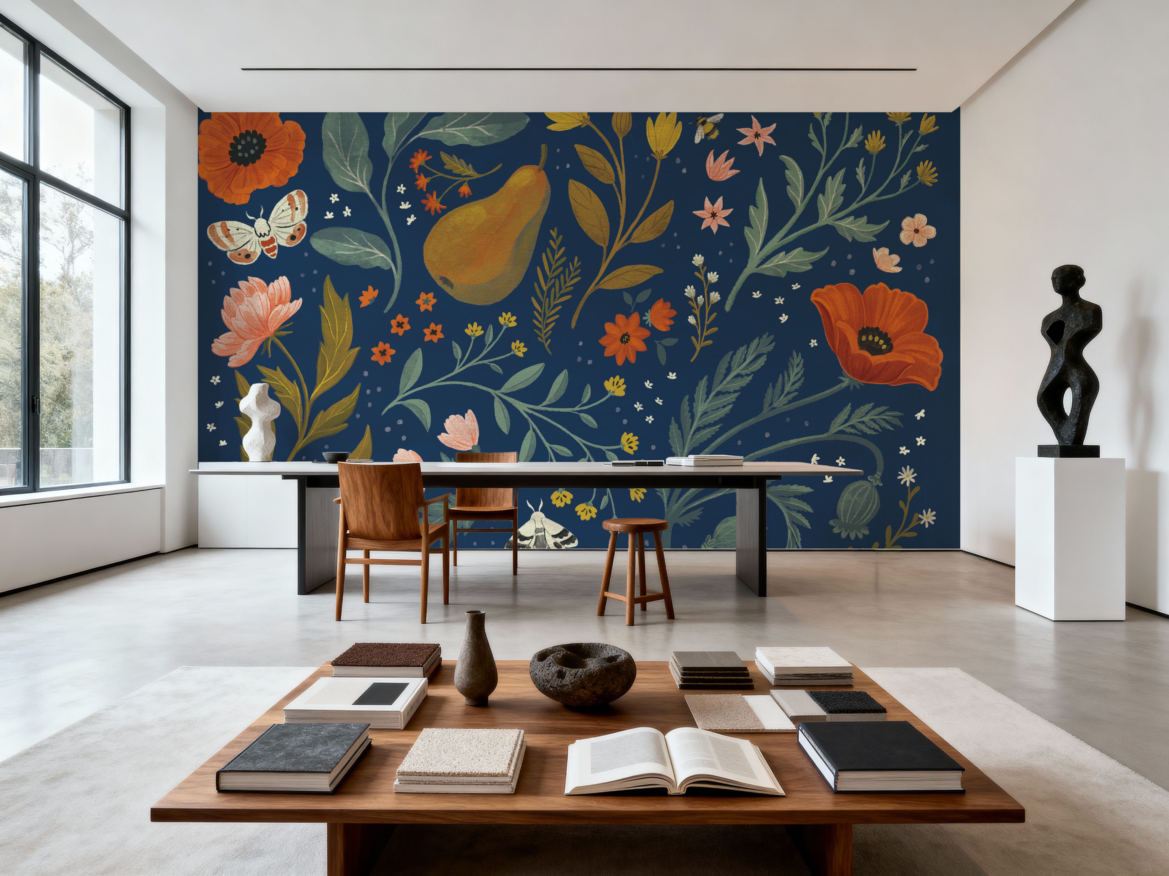 Blue Botanical I
