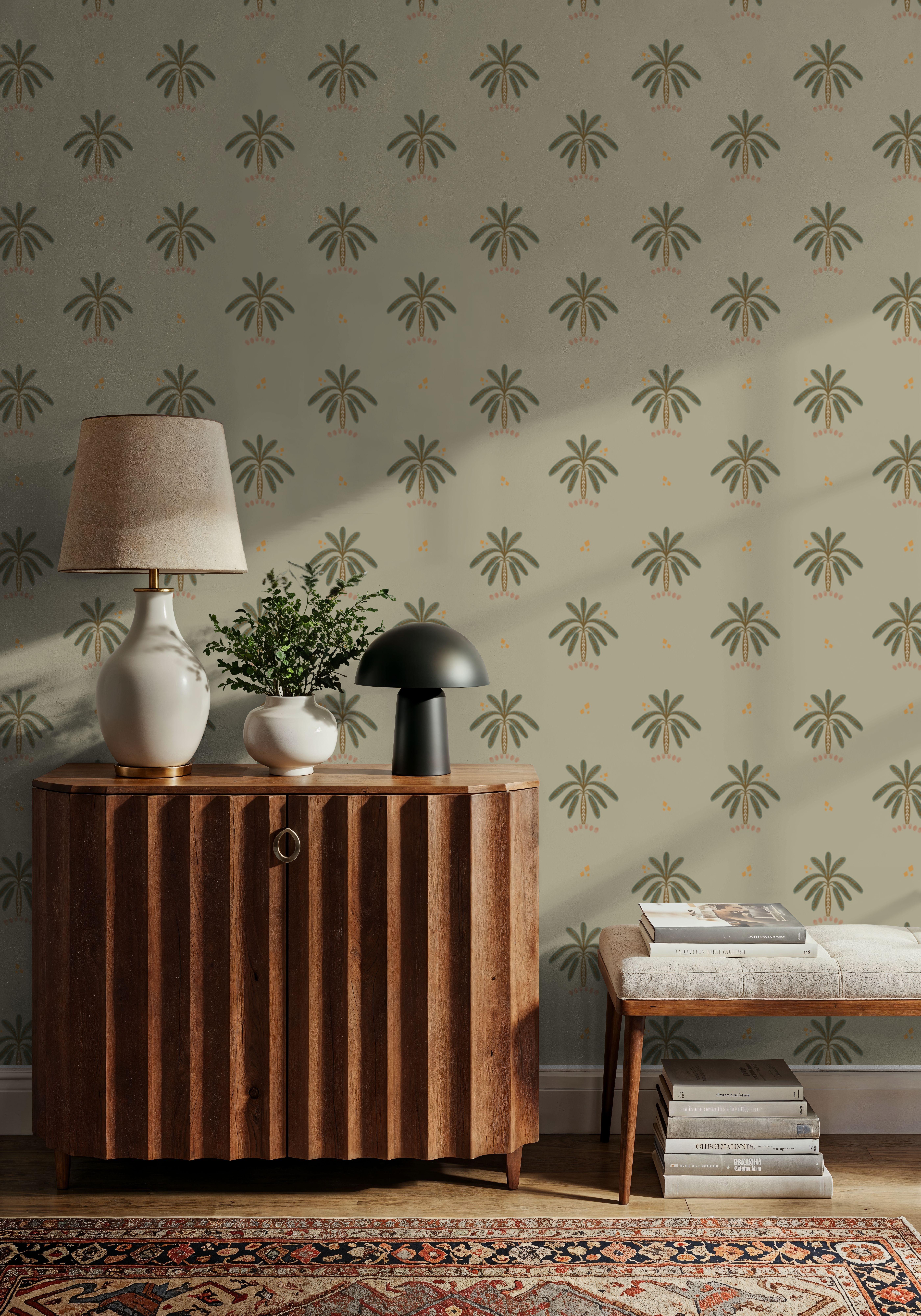 Boho Palms-Cave, Pistachio