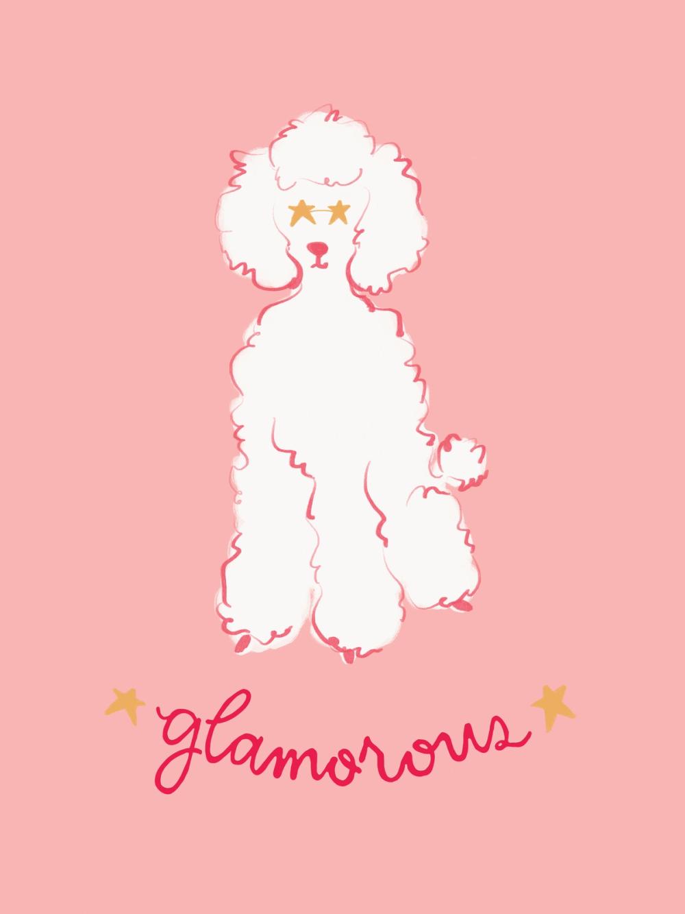 Glamorous Poodle