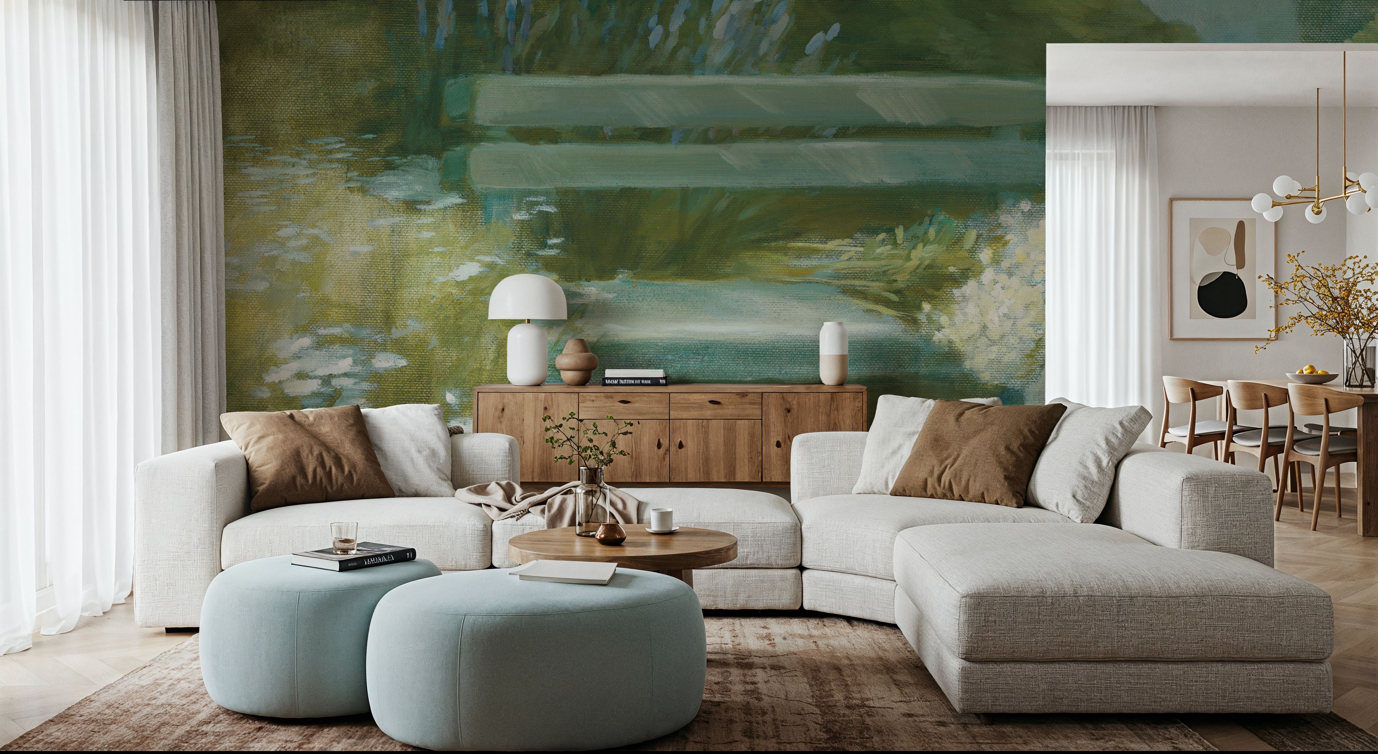 Garden Bench with Daisy Bouquet