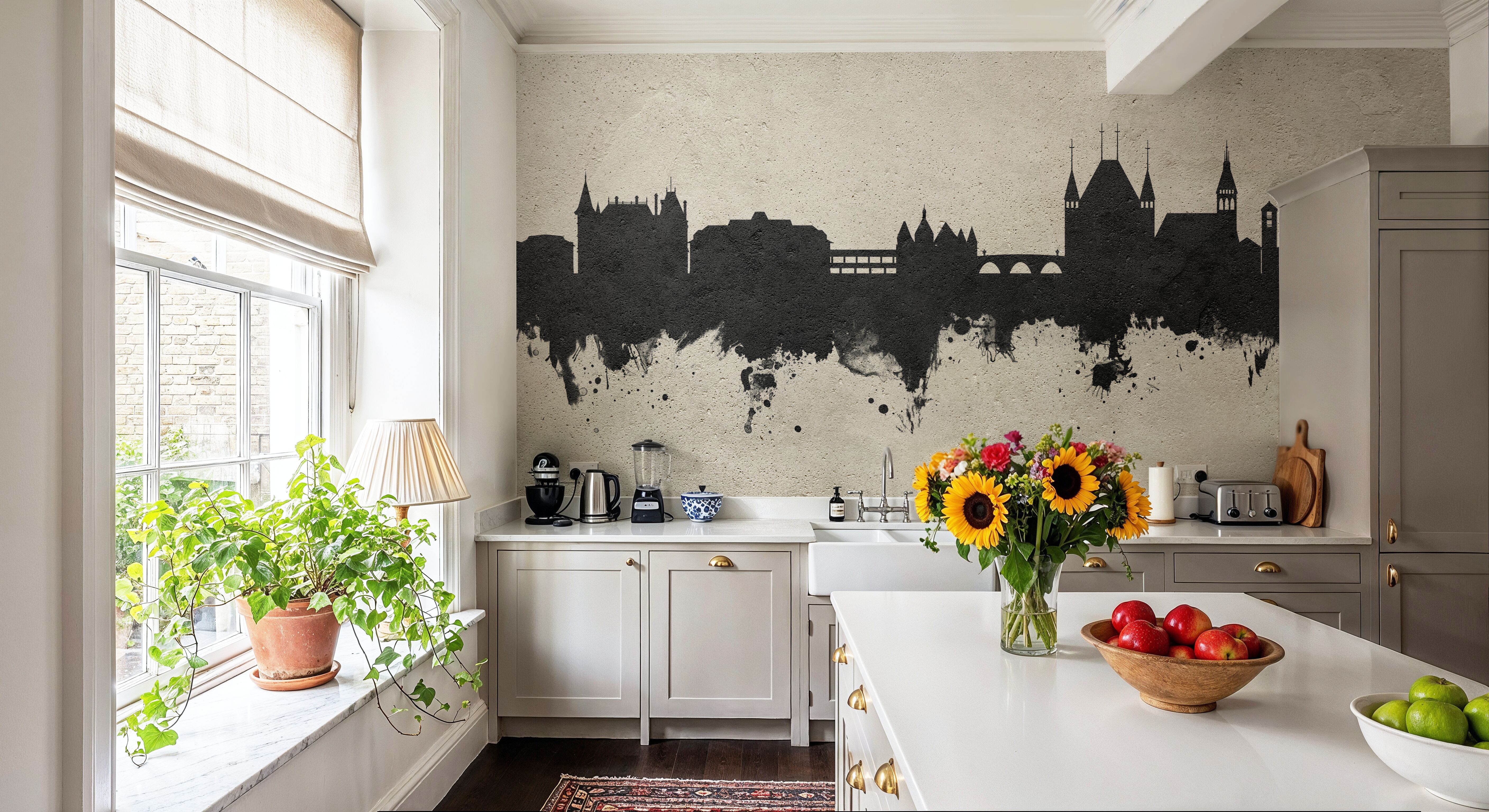 Thun Switzerland Skyline Concrete