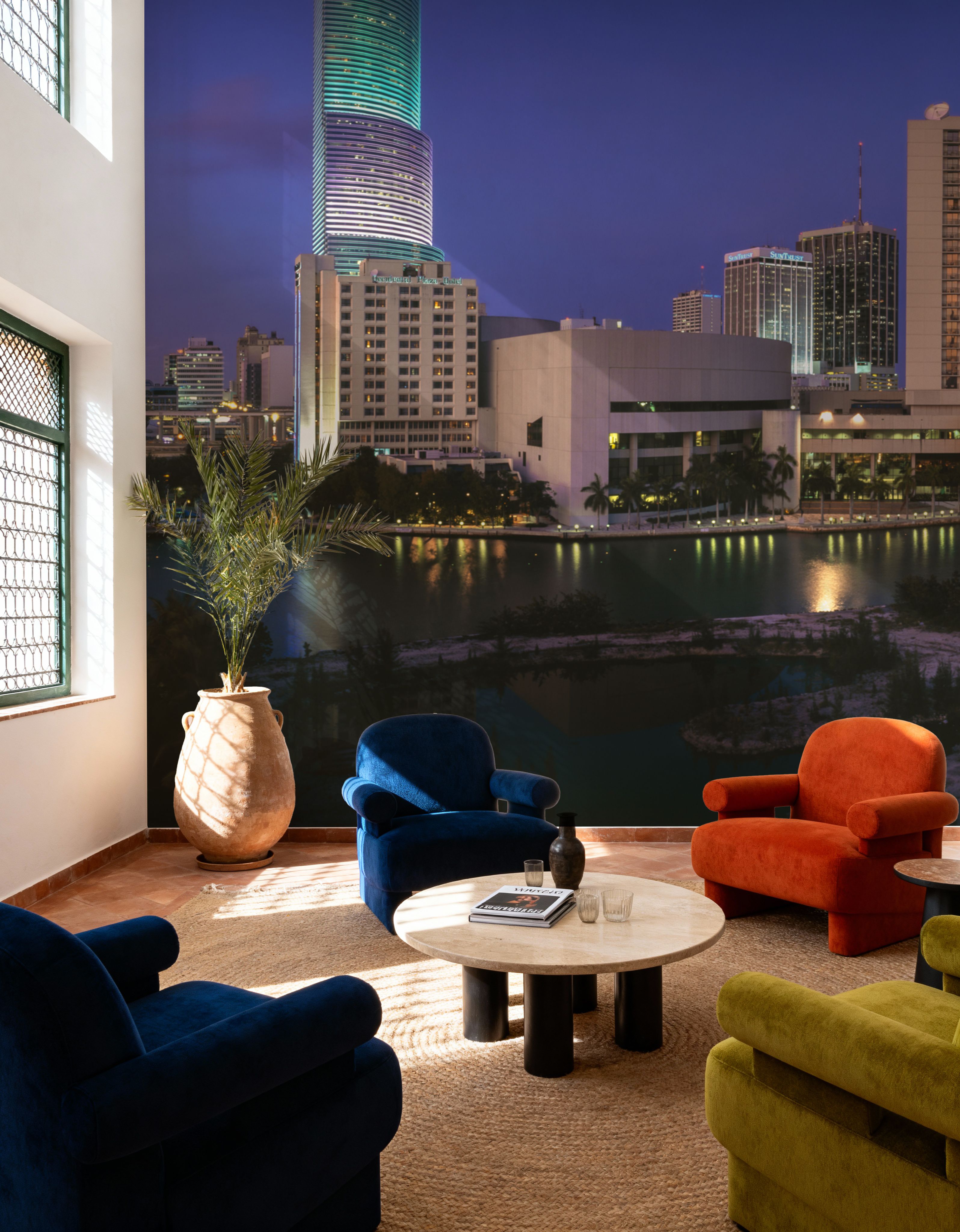 Sunset Blue Twilight Metropolis