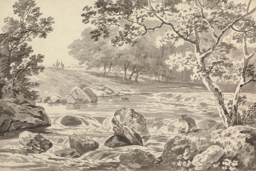River With Angler III