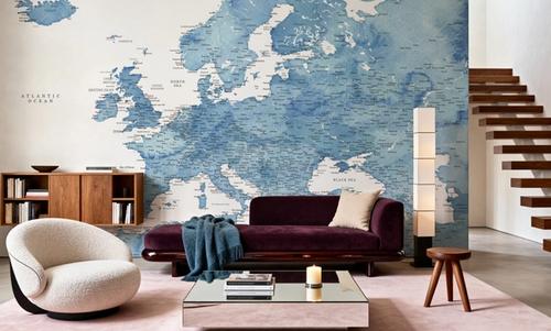 Europe Map Detailed - Franceska