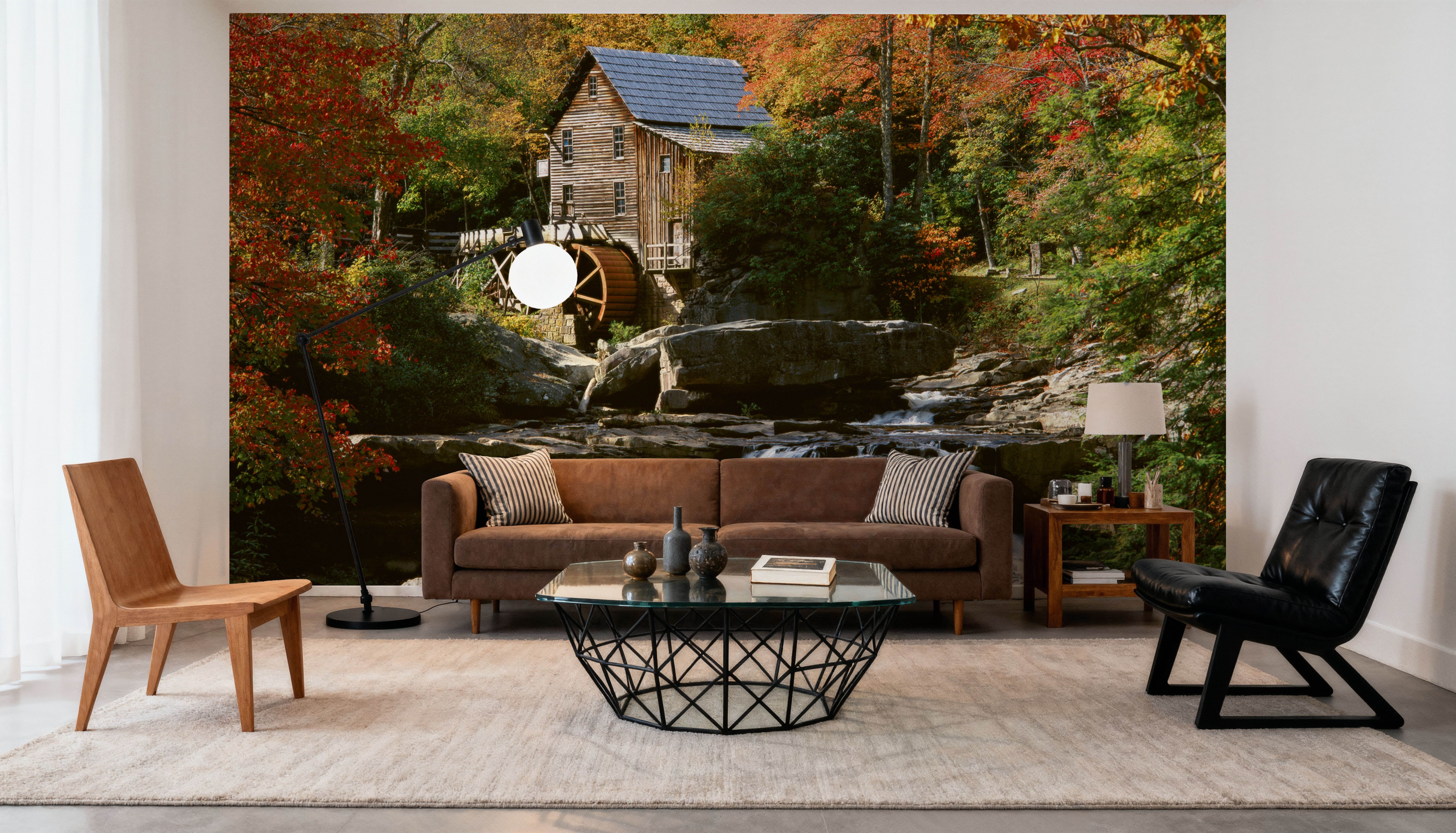 Autumn Watermill Haven