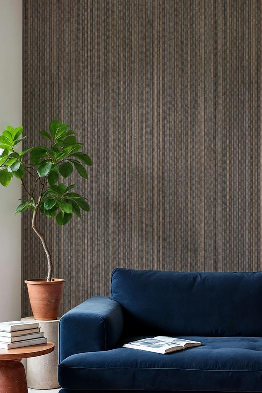 Faux Grasscloth Vertical, Taupe