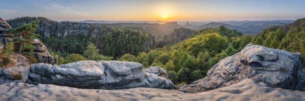 Carolafelsen Panorama