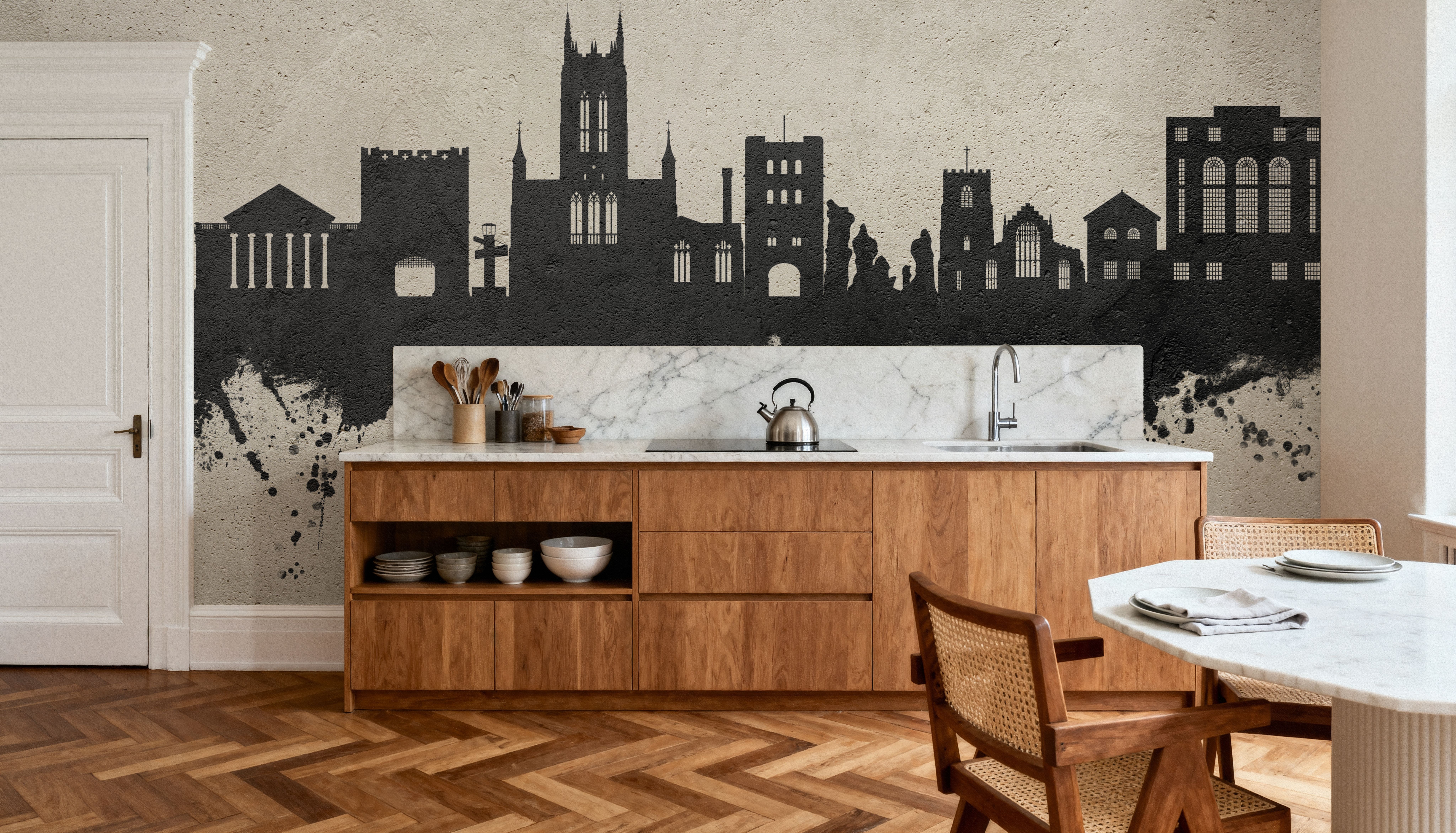 Bury St Edmunds England Skyline Concrete