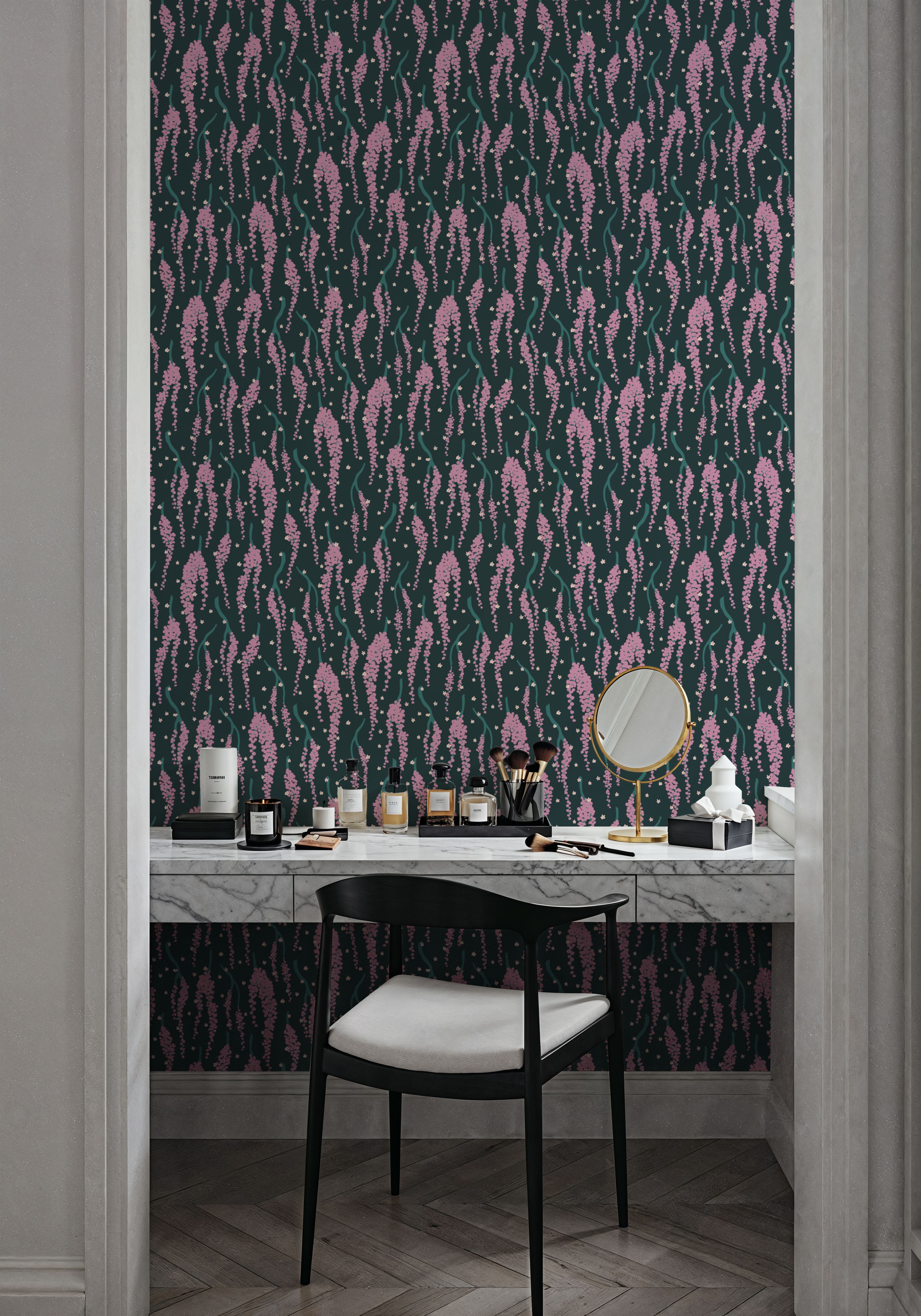 Purple Chain Tree, Papier peint