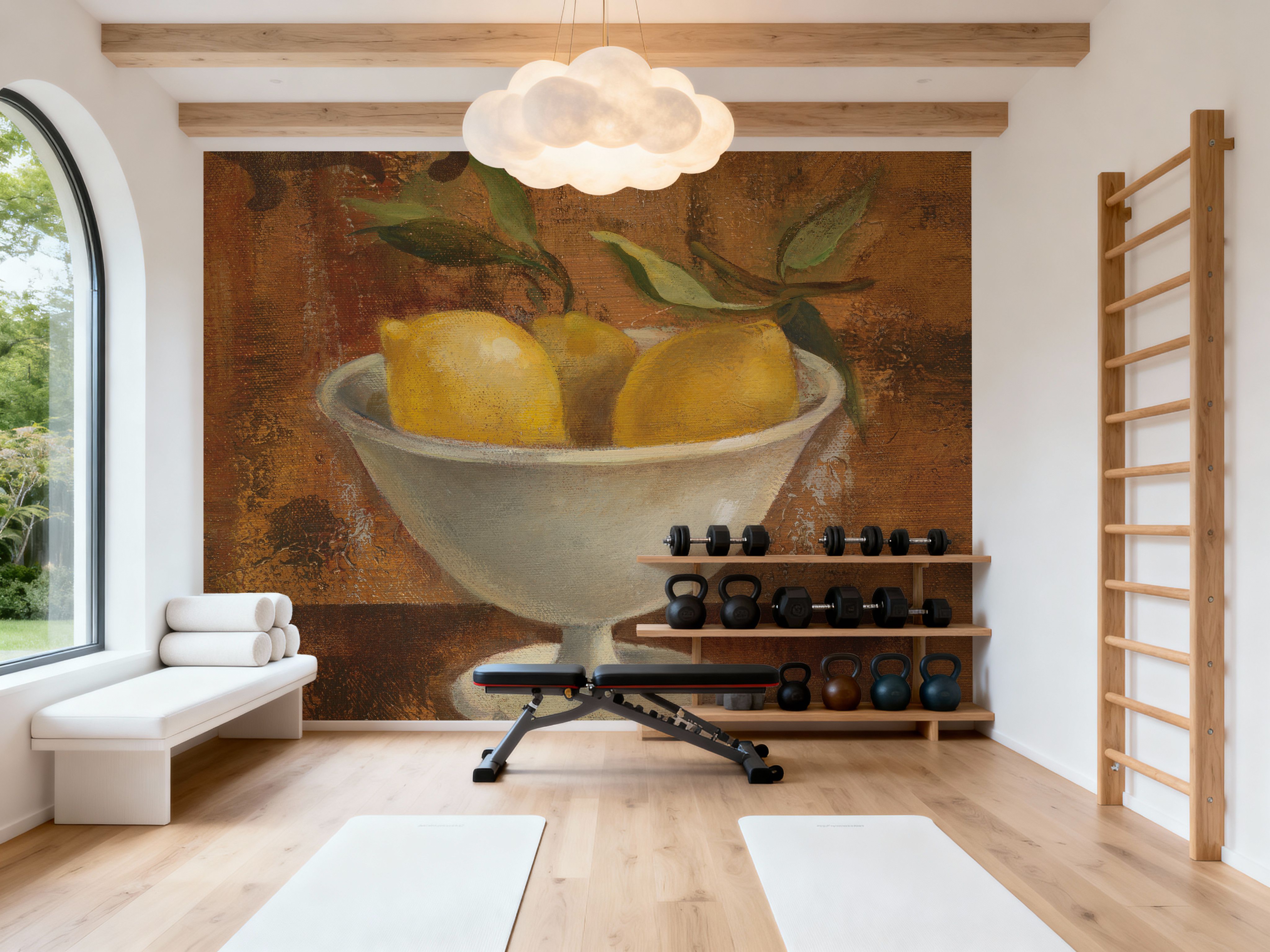 Lemons in Old Bowl