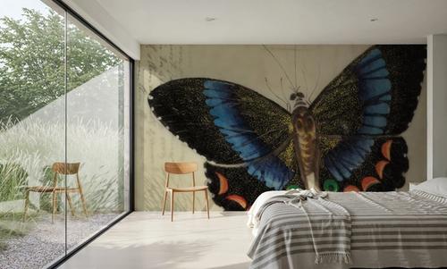 Vintage Blue Butterfly