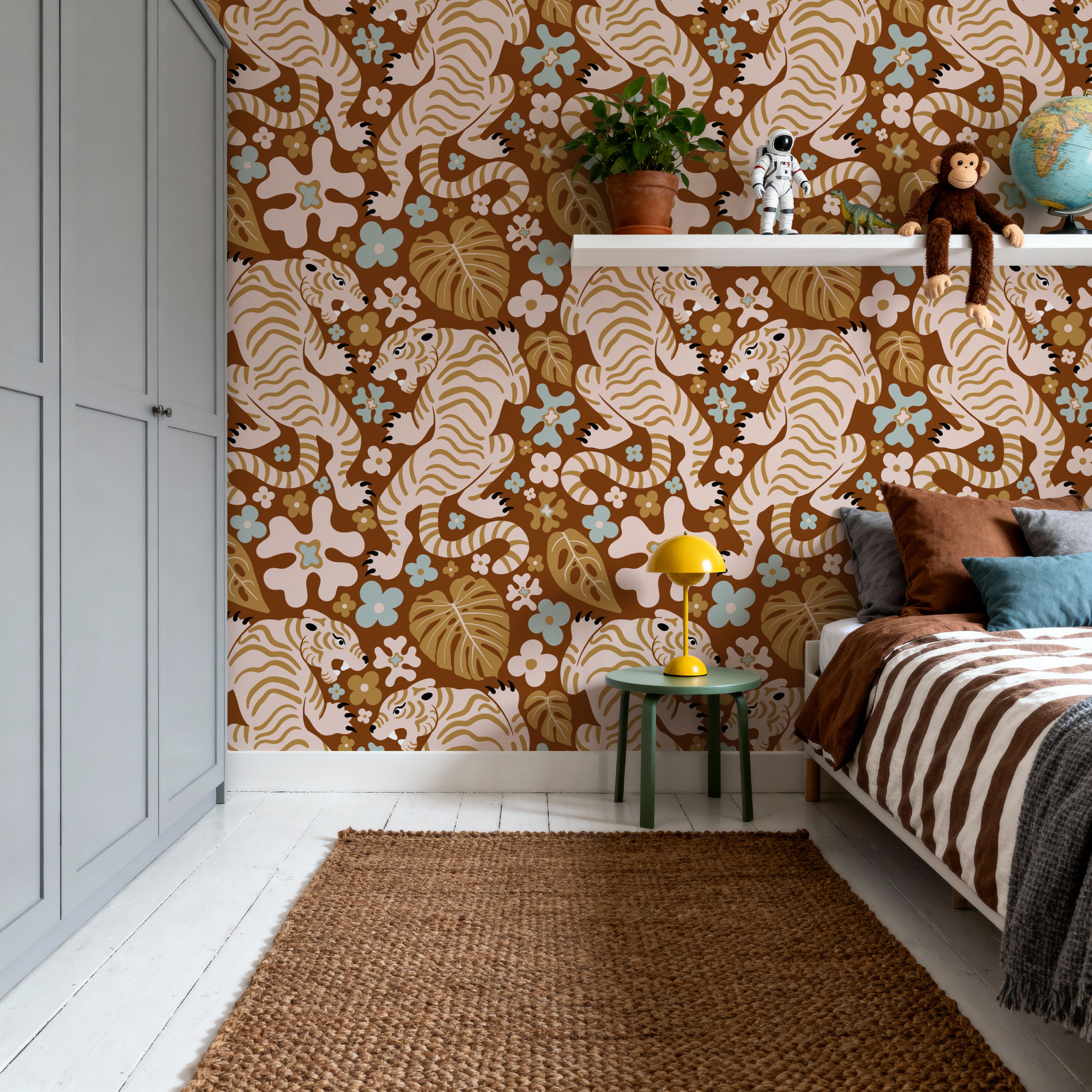 Otomi Cool Tigers, Earth, Behang