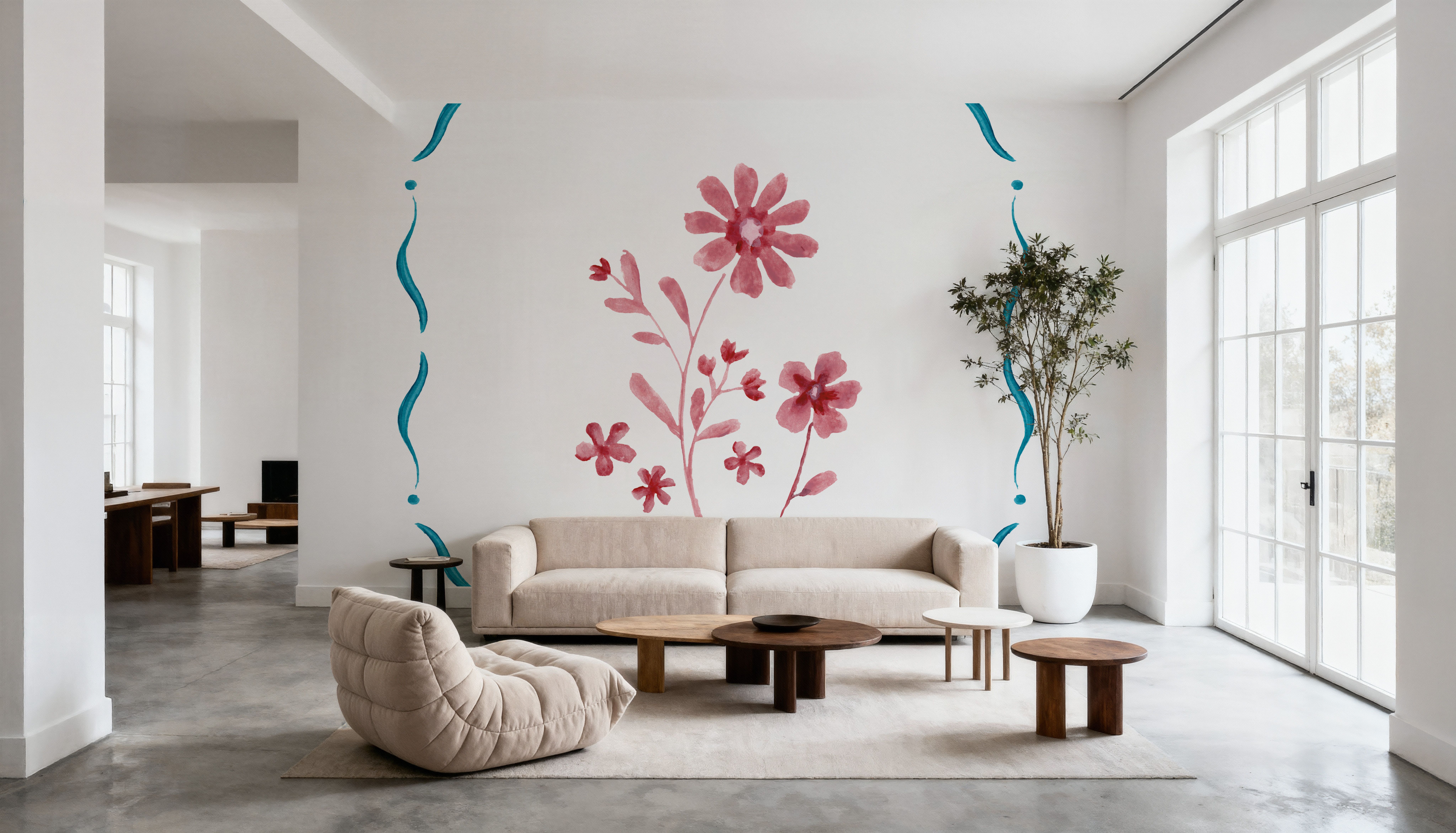 Vintage Modern IV, Tapet