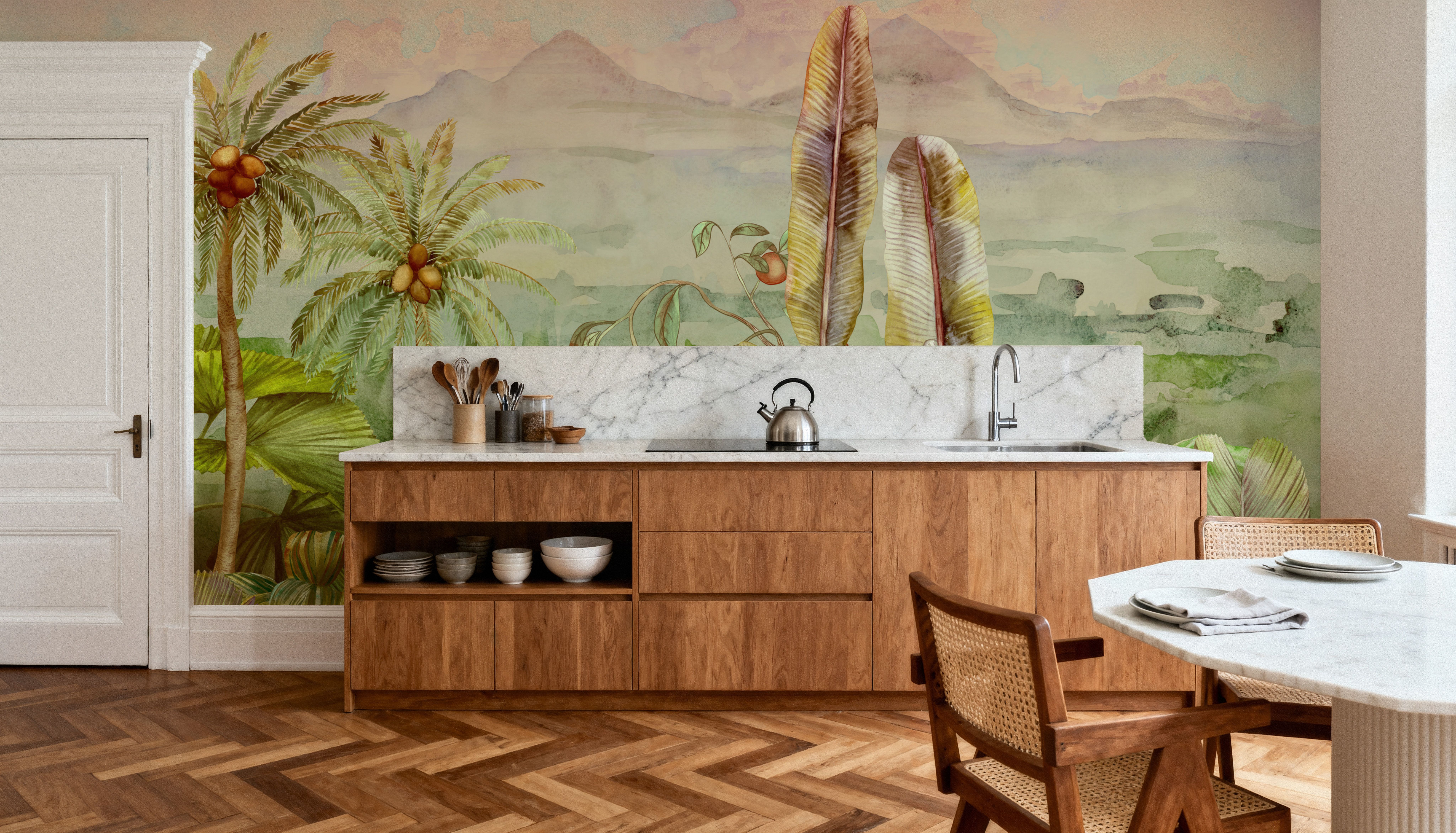 Tropical Green Twilight