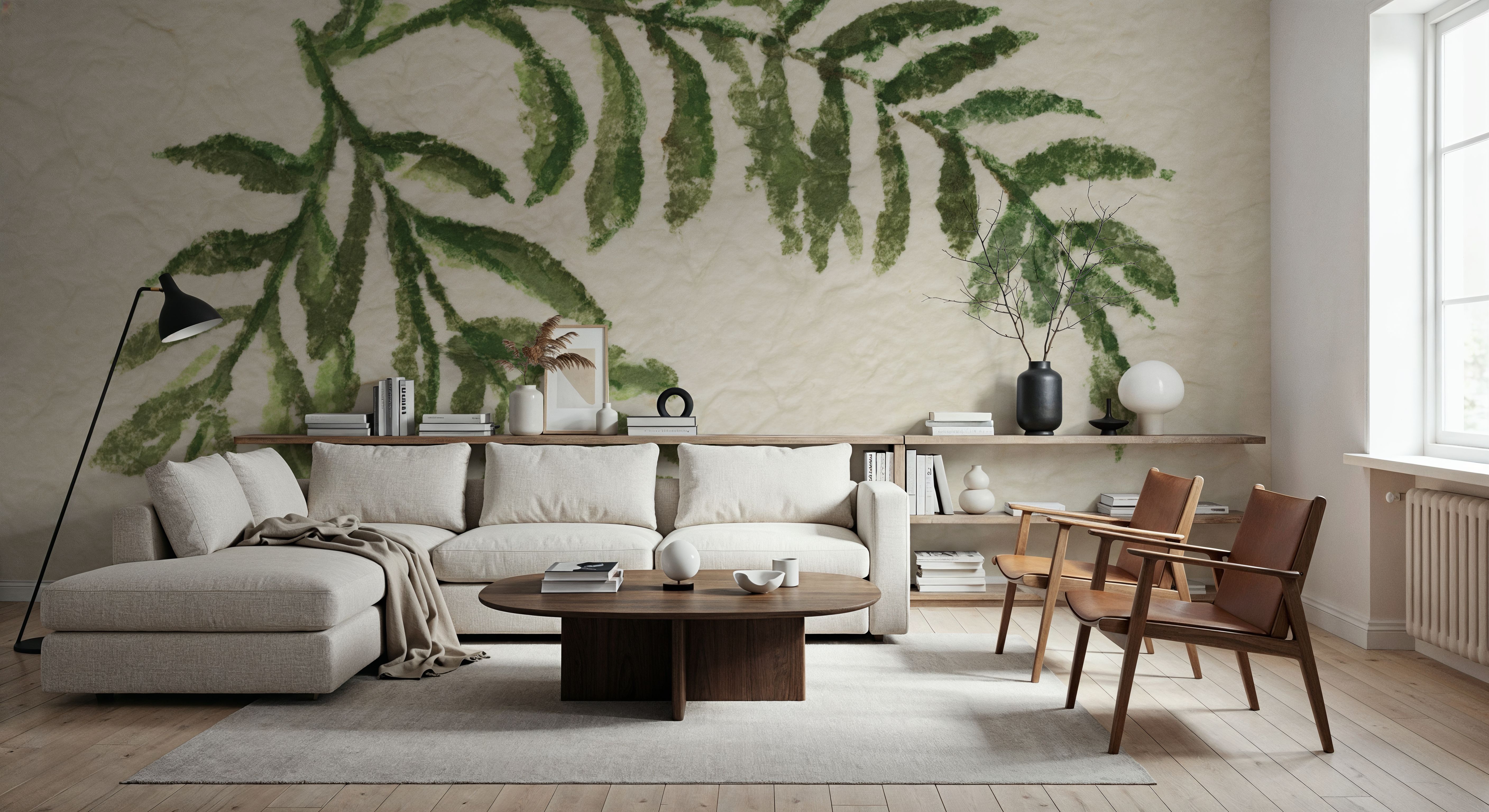 Kozo Fern V, Papel pintado