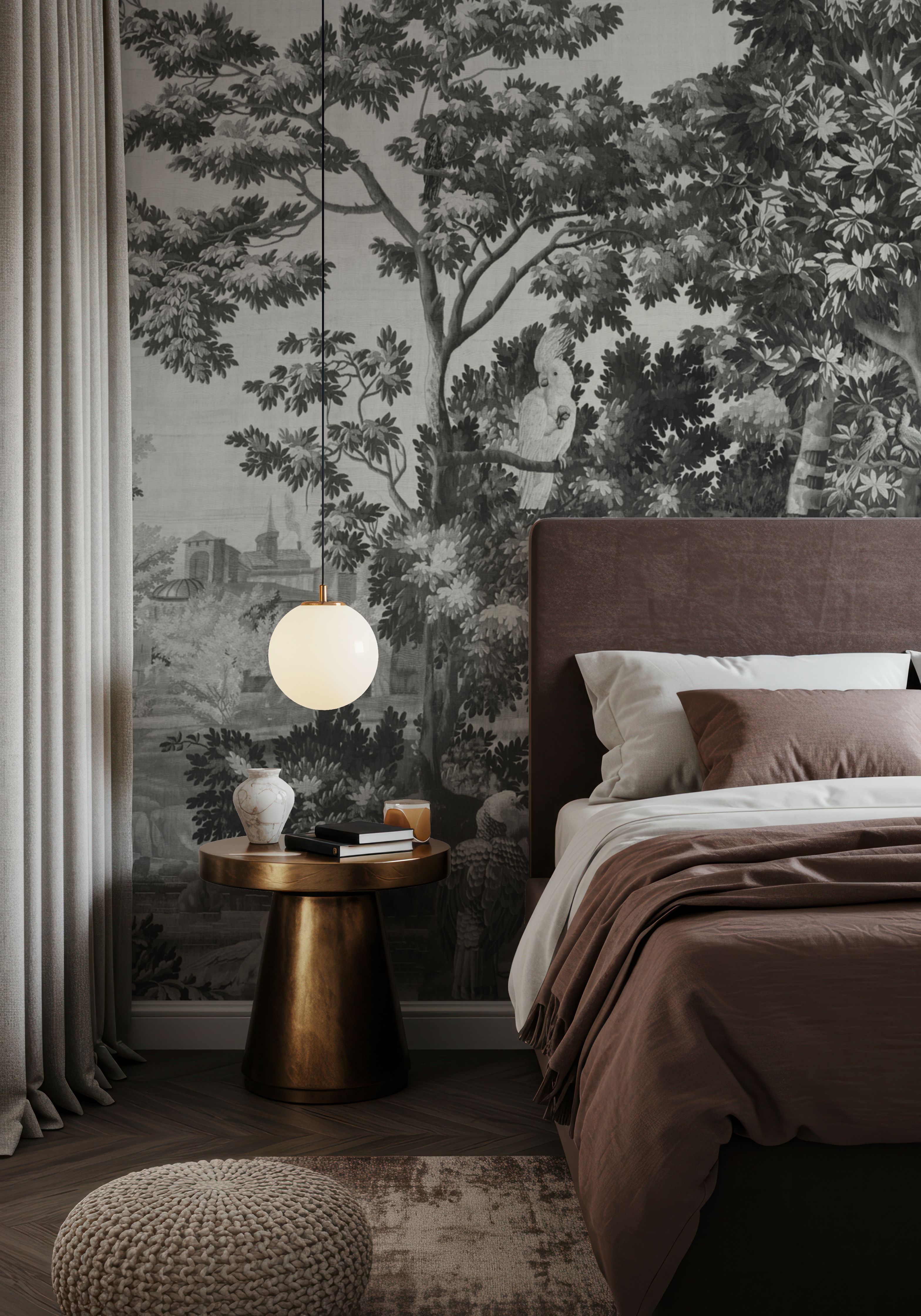 Enchanted Grove Tapestry, Stone