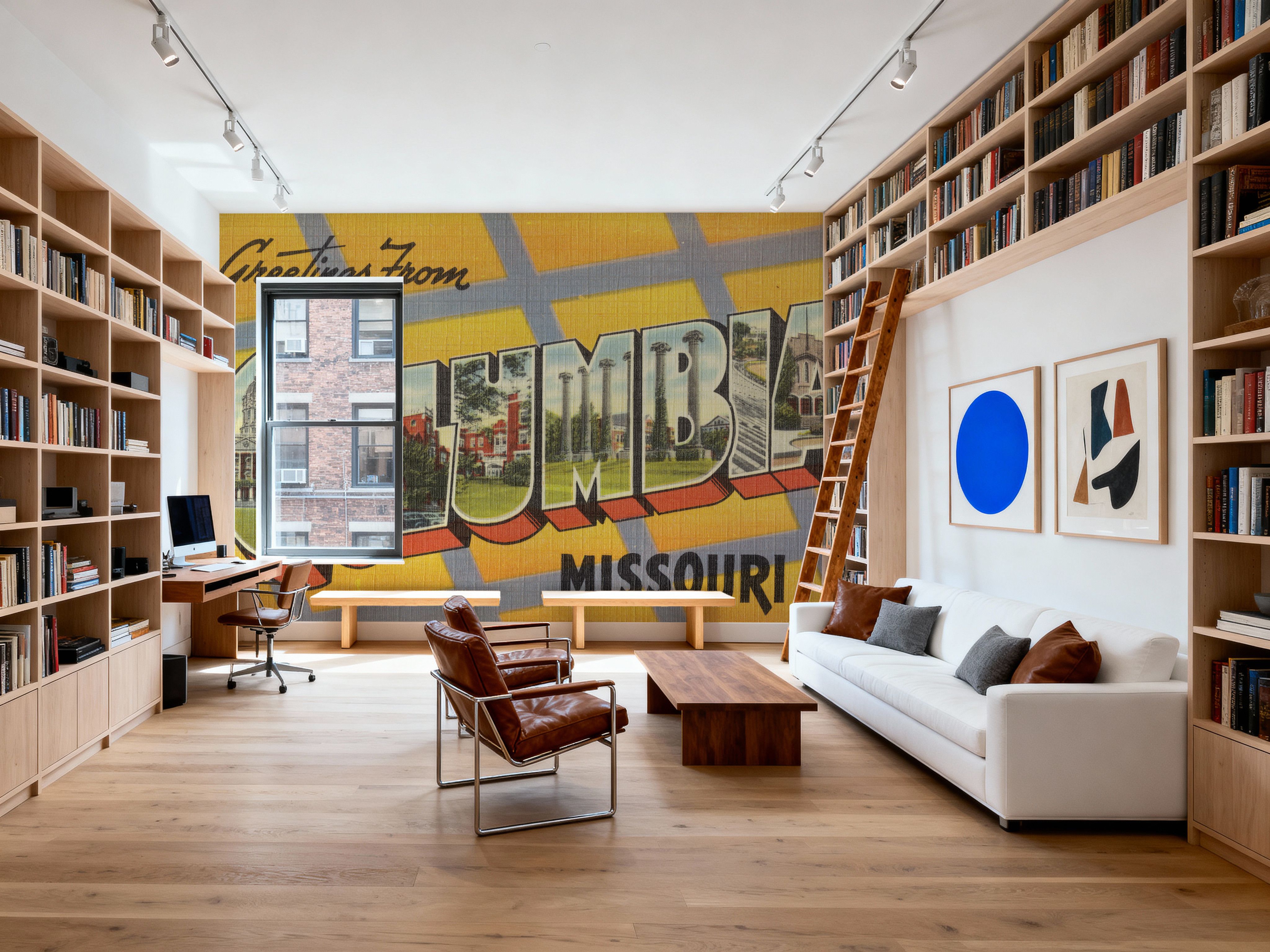 Greetings from Columbia - Screenprint Postcard