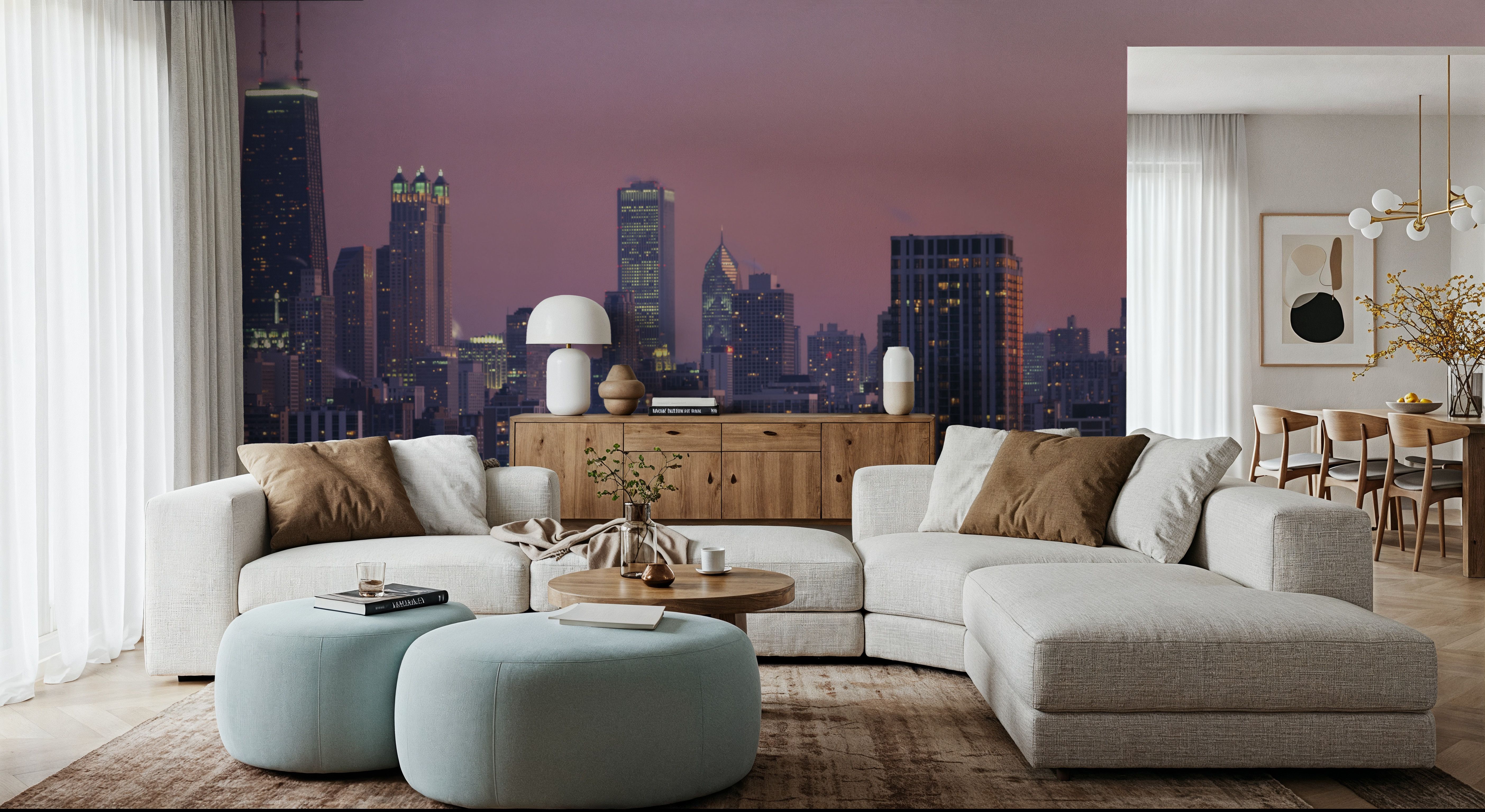 Mauve Metropolis