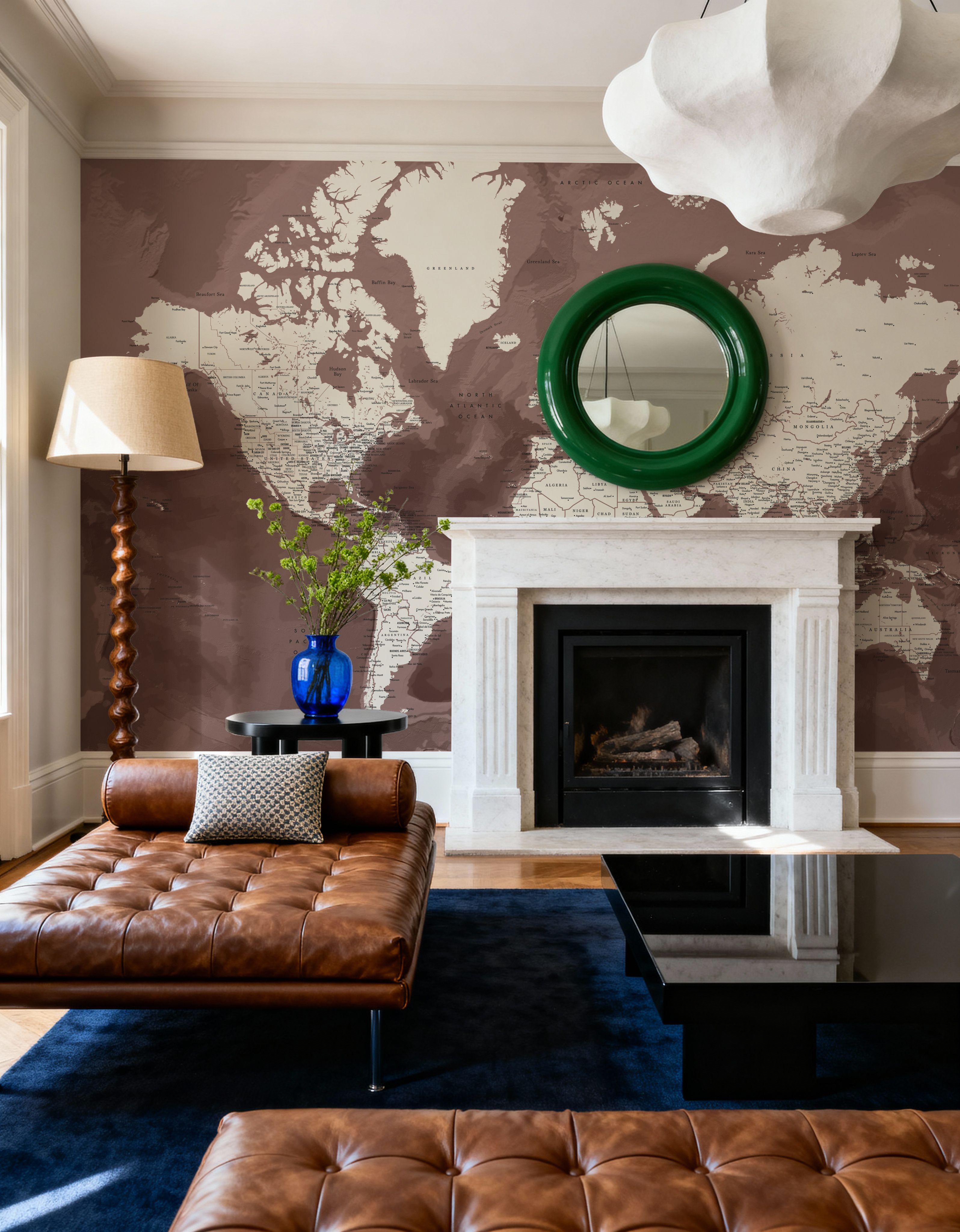 World Map Cities - Hikmat