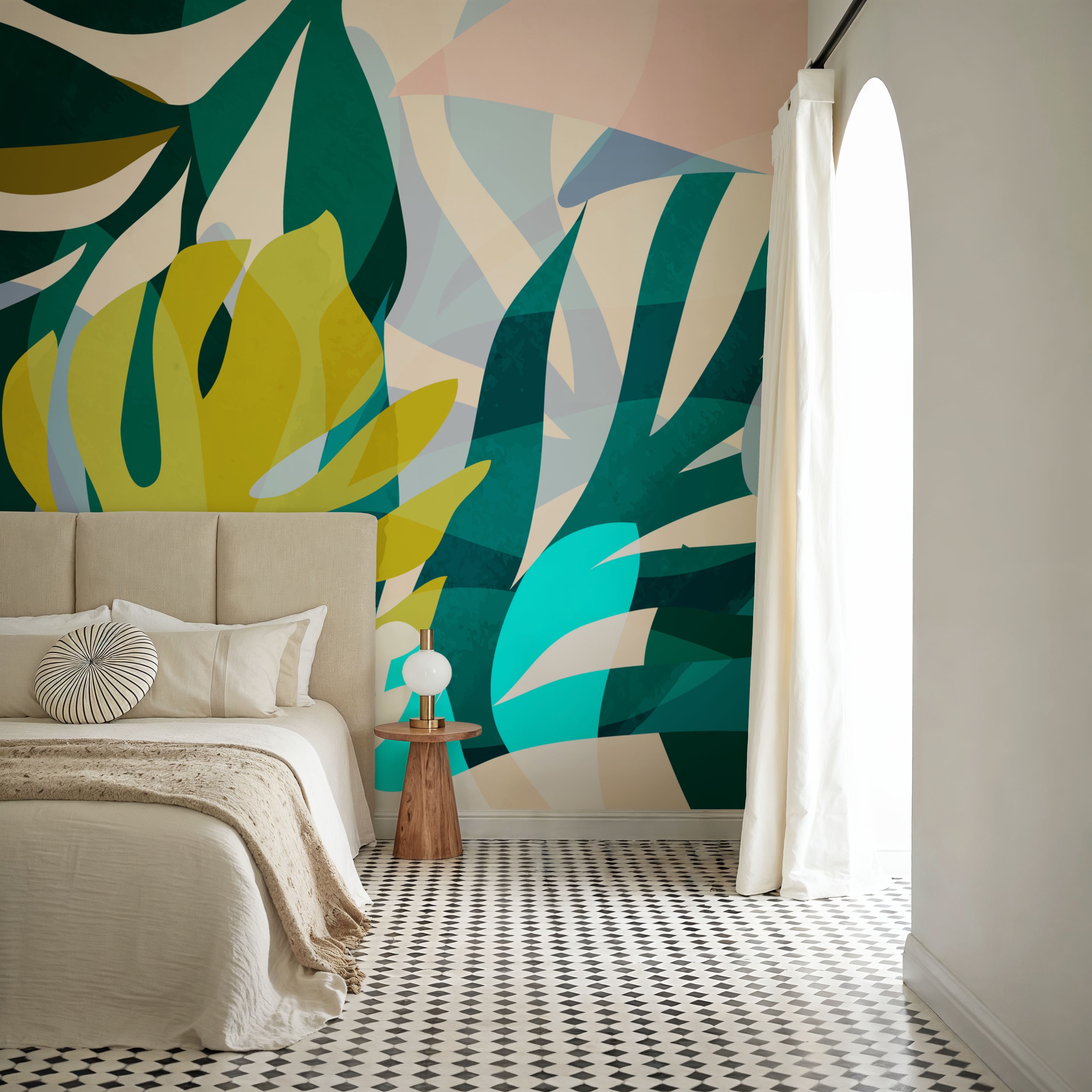 Popping Monstera Leaves