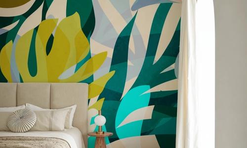 Popping Monstera Leaves