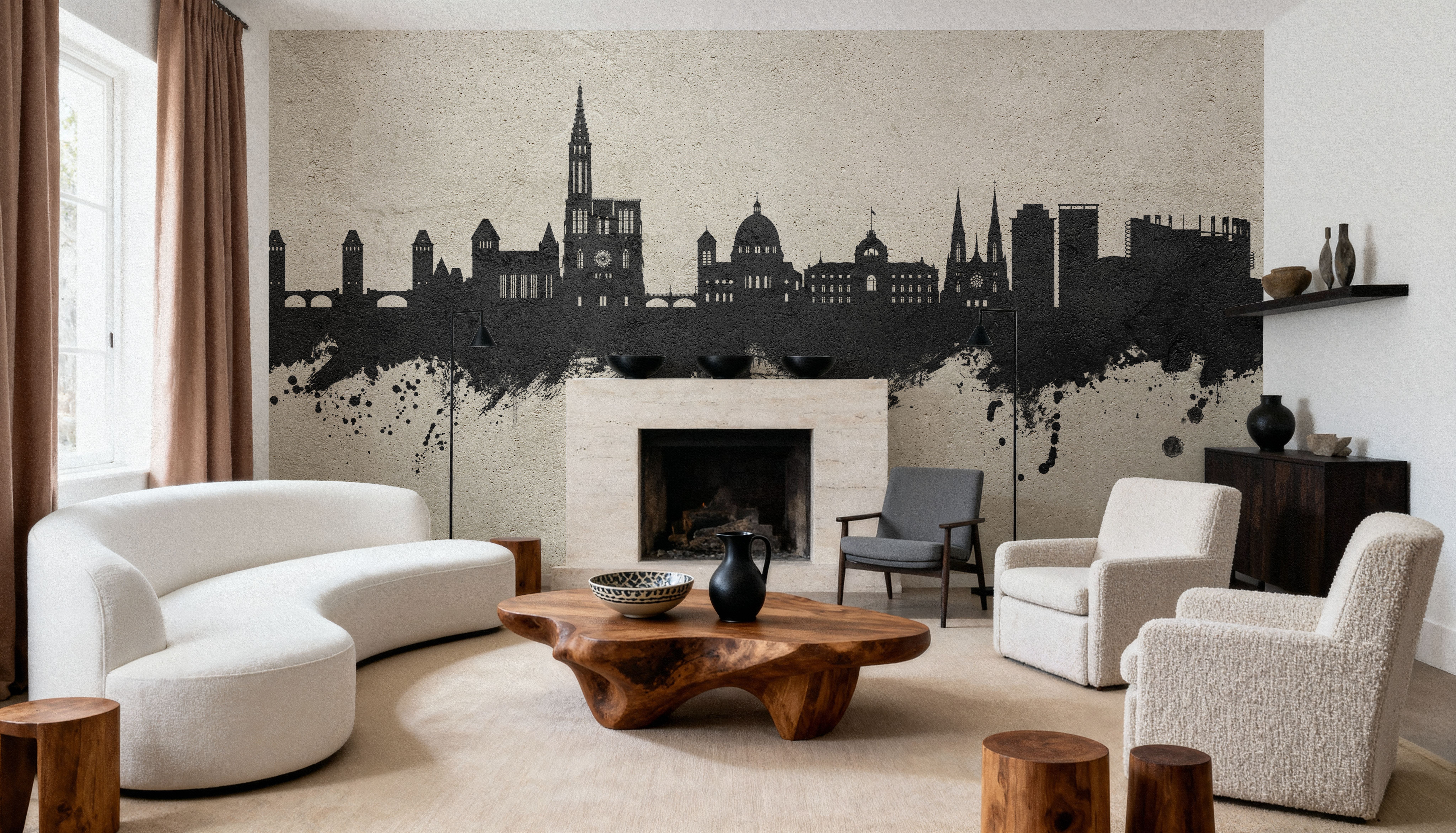 Strasbourg France Skyline Concrete