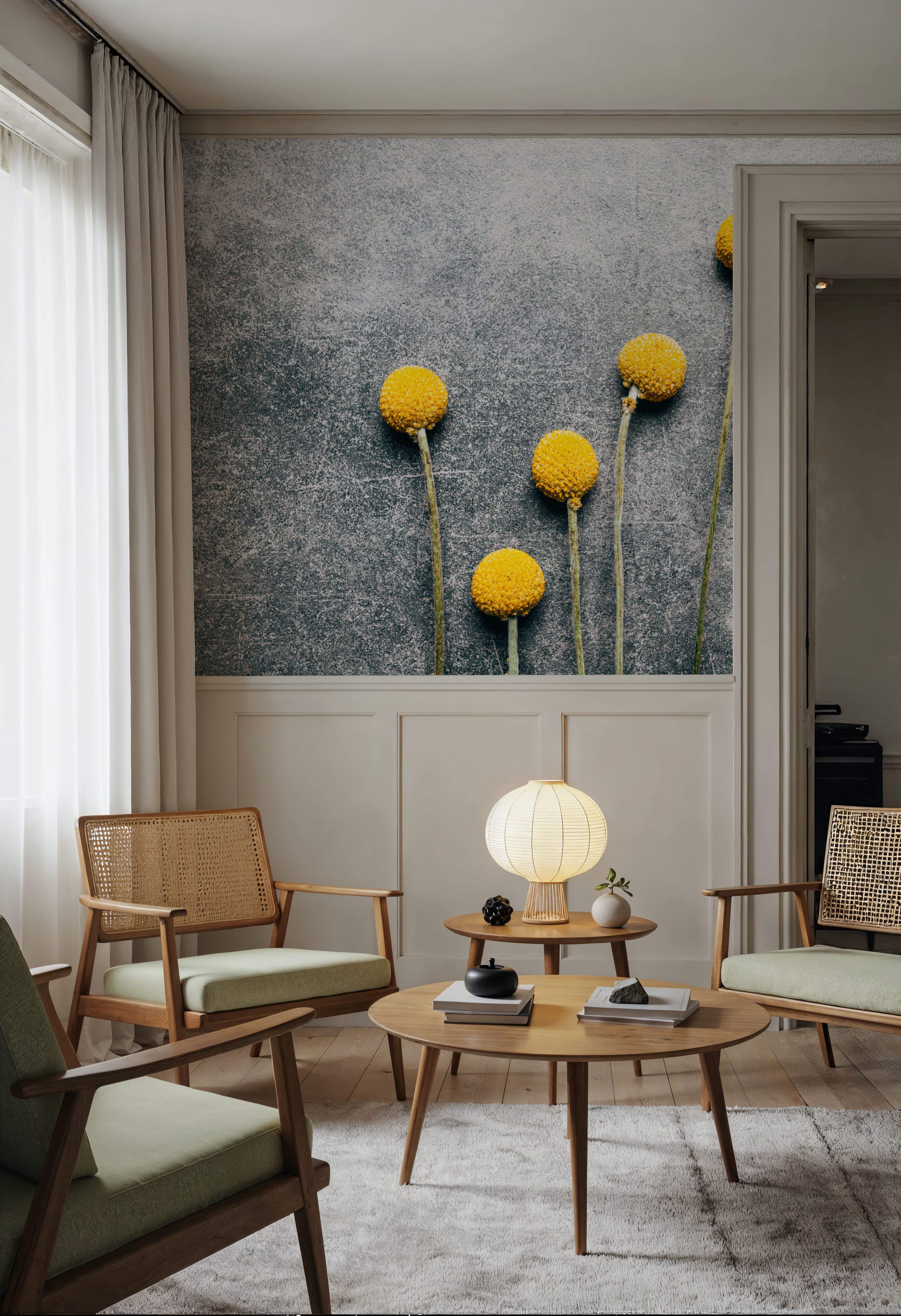 Craspedia Dry Flowers