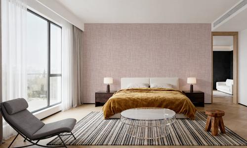 Mottled Linen Effect, Blush Pink
