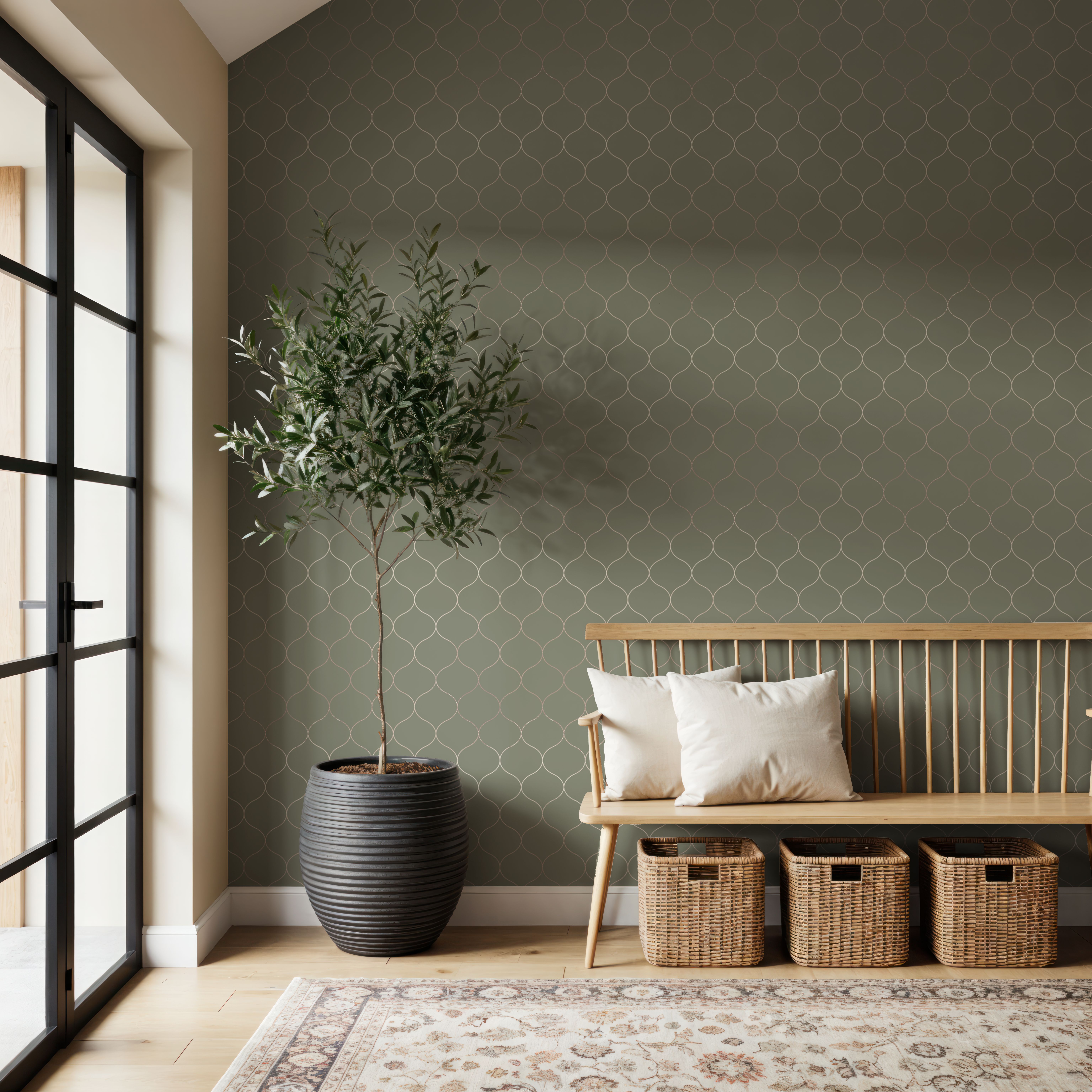 Moroccan Trellis, Wallpaper