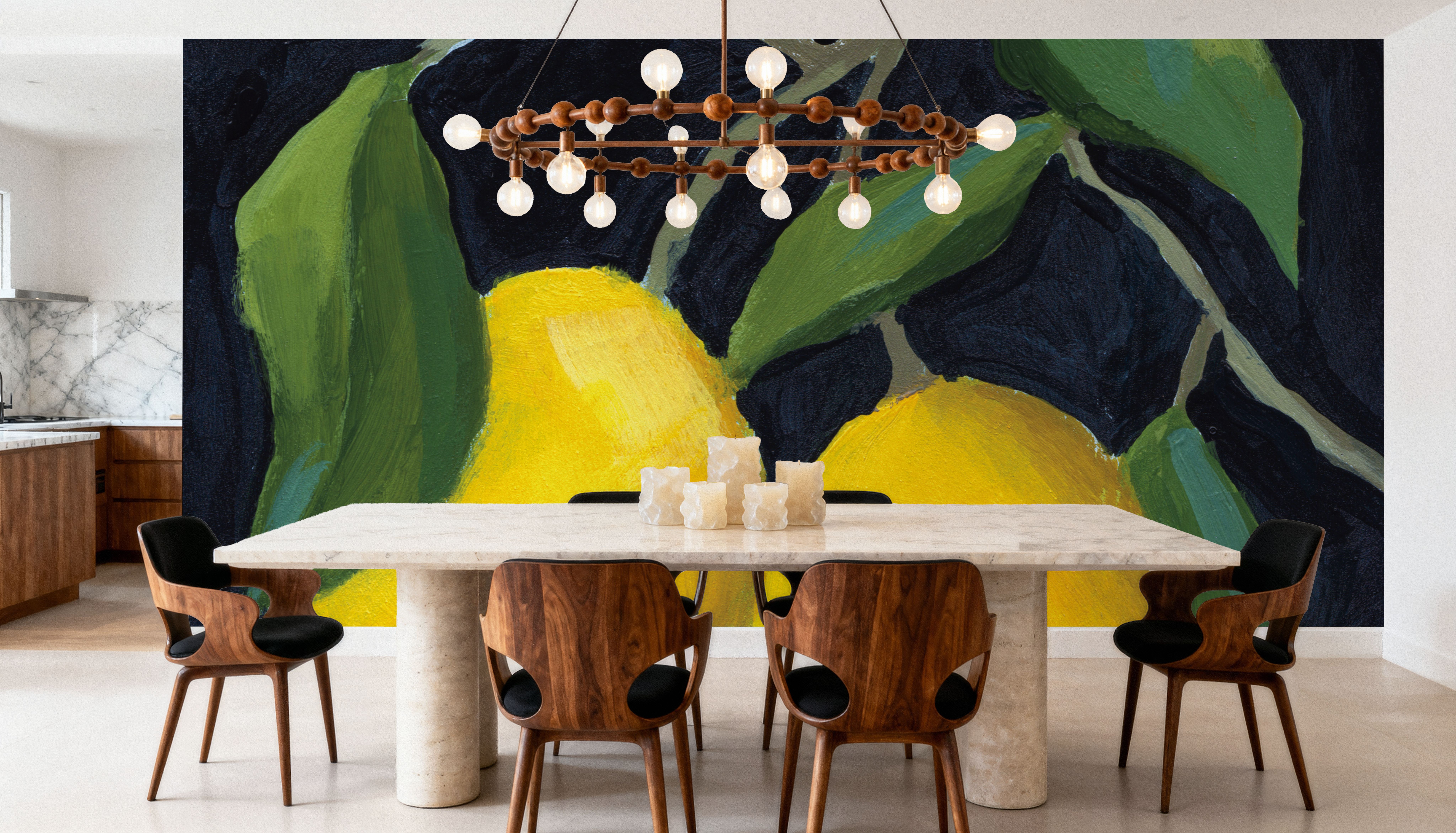 Two Lemons, Wallpaper