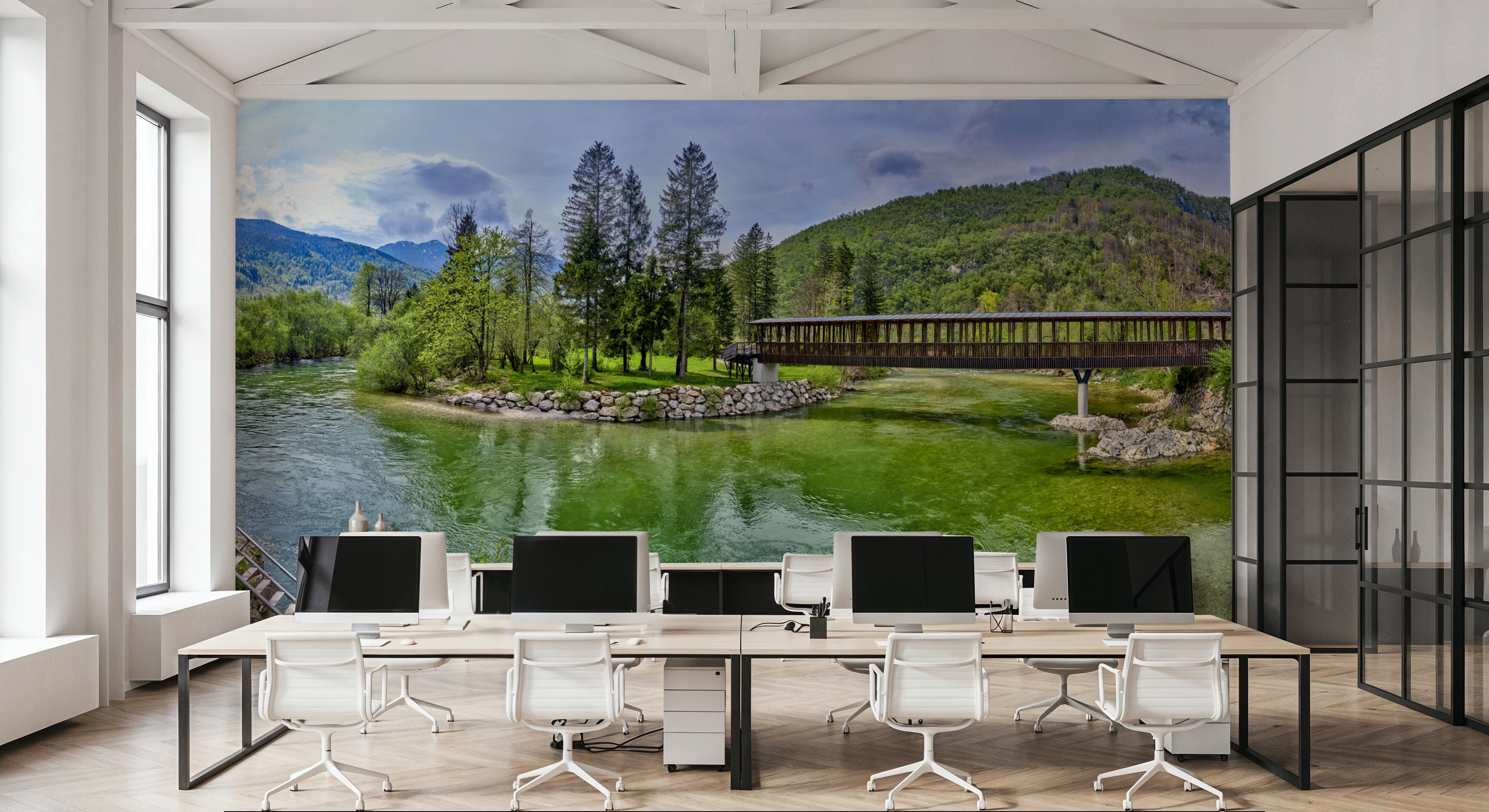 Mountain Bridge Serenity