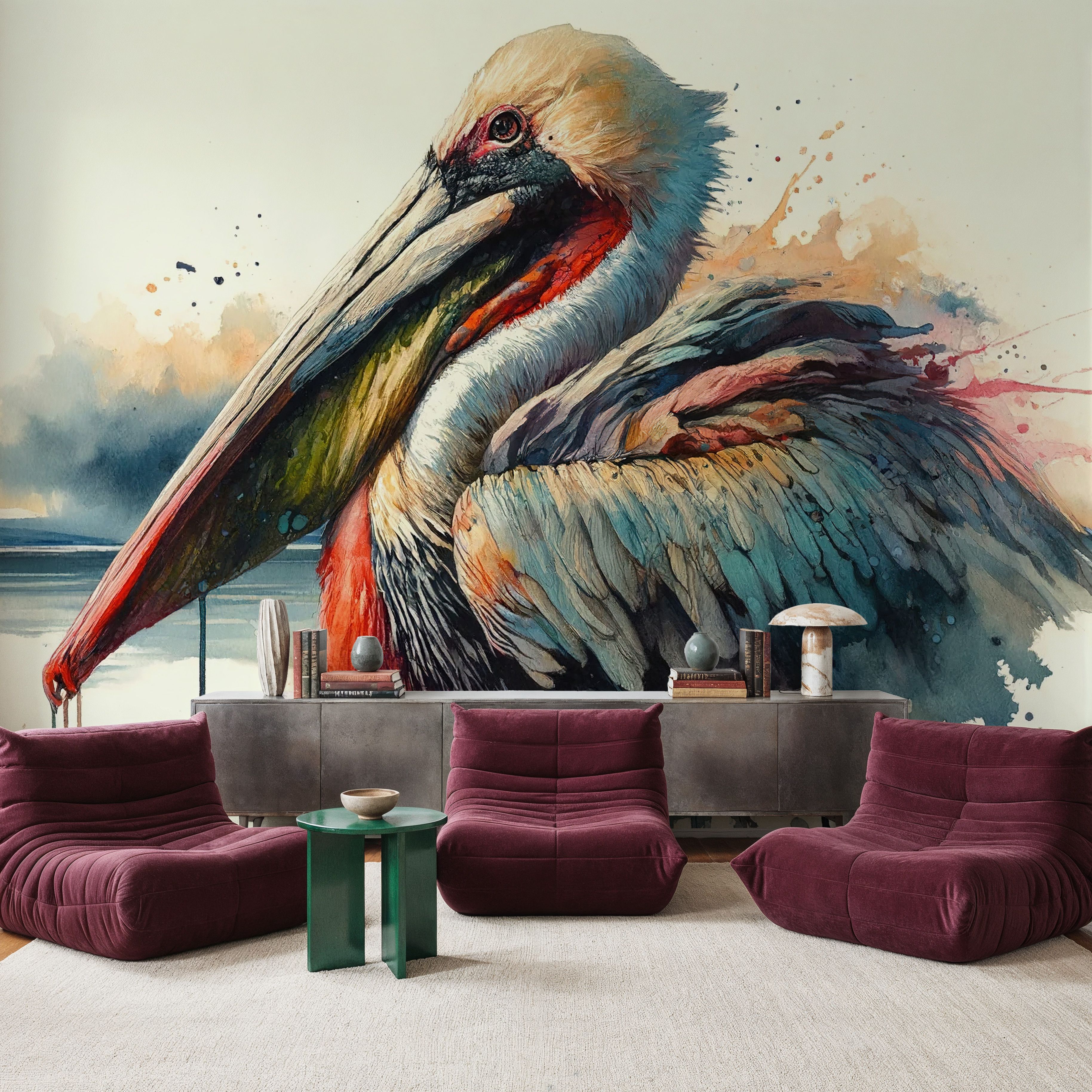 Sovereign Gaze of the Coastal Sentinel