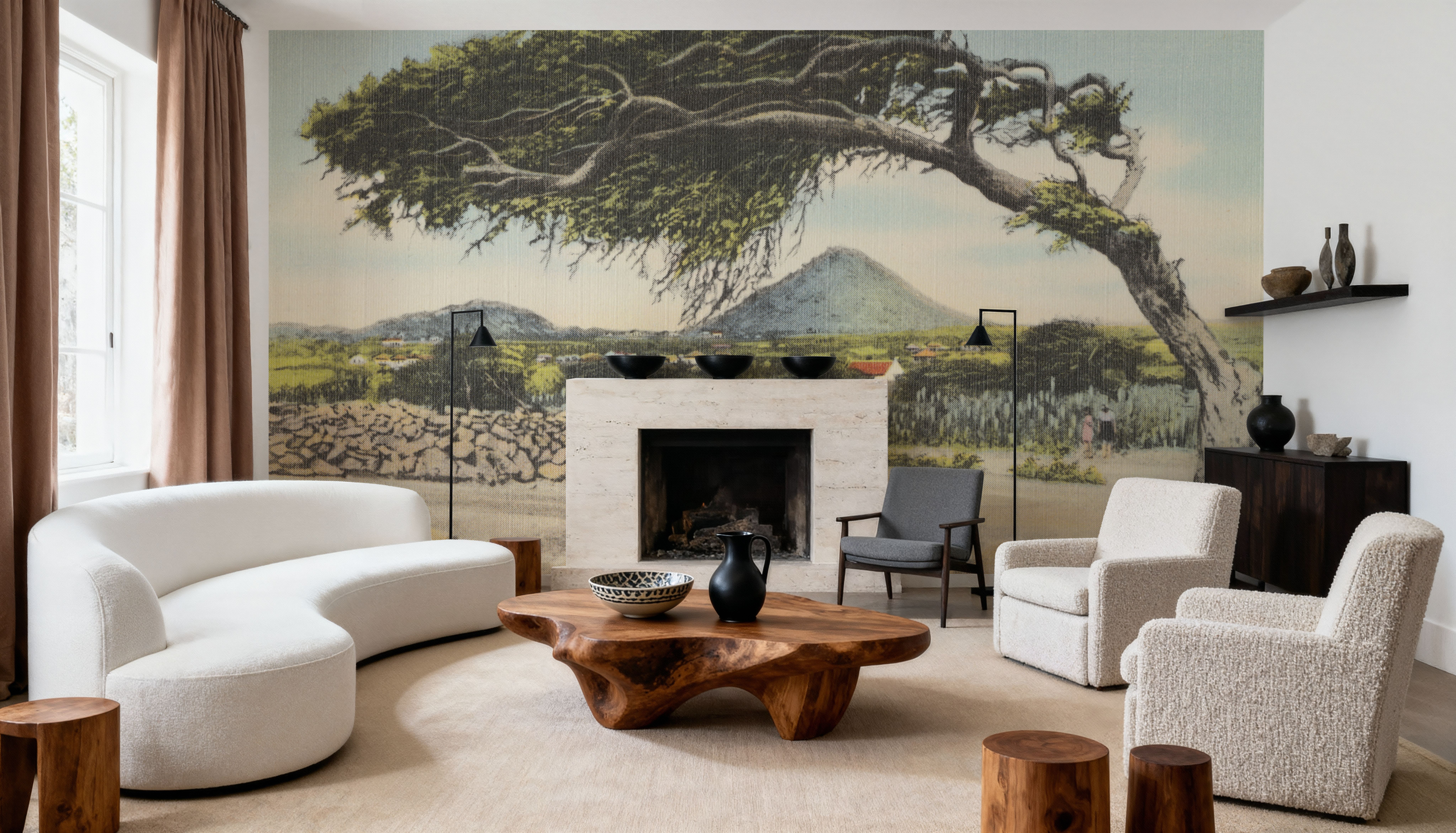 Santa Cruz - Screenprint Postcard