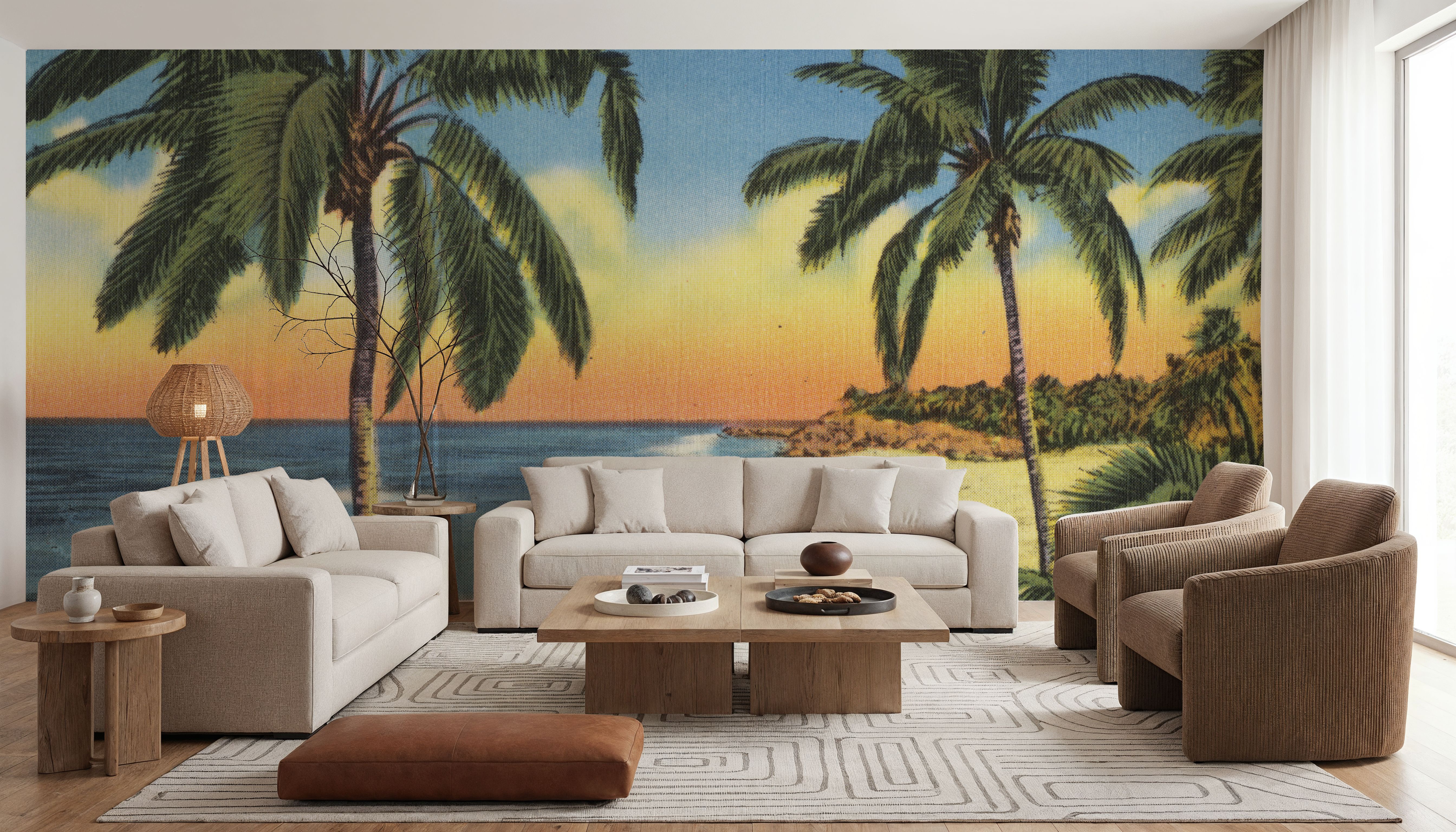 Greetings from The Keys - Screenprint Postcard