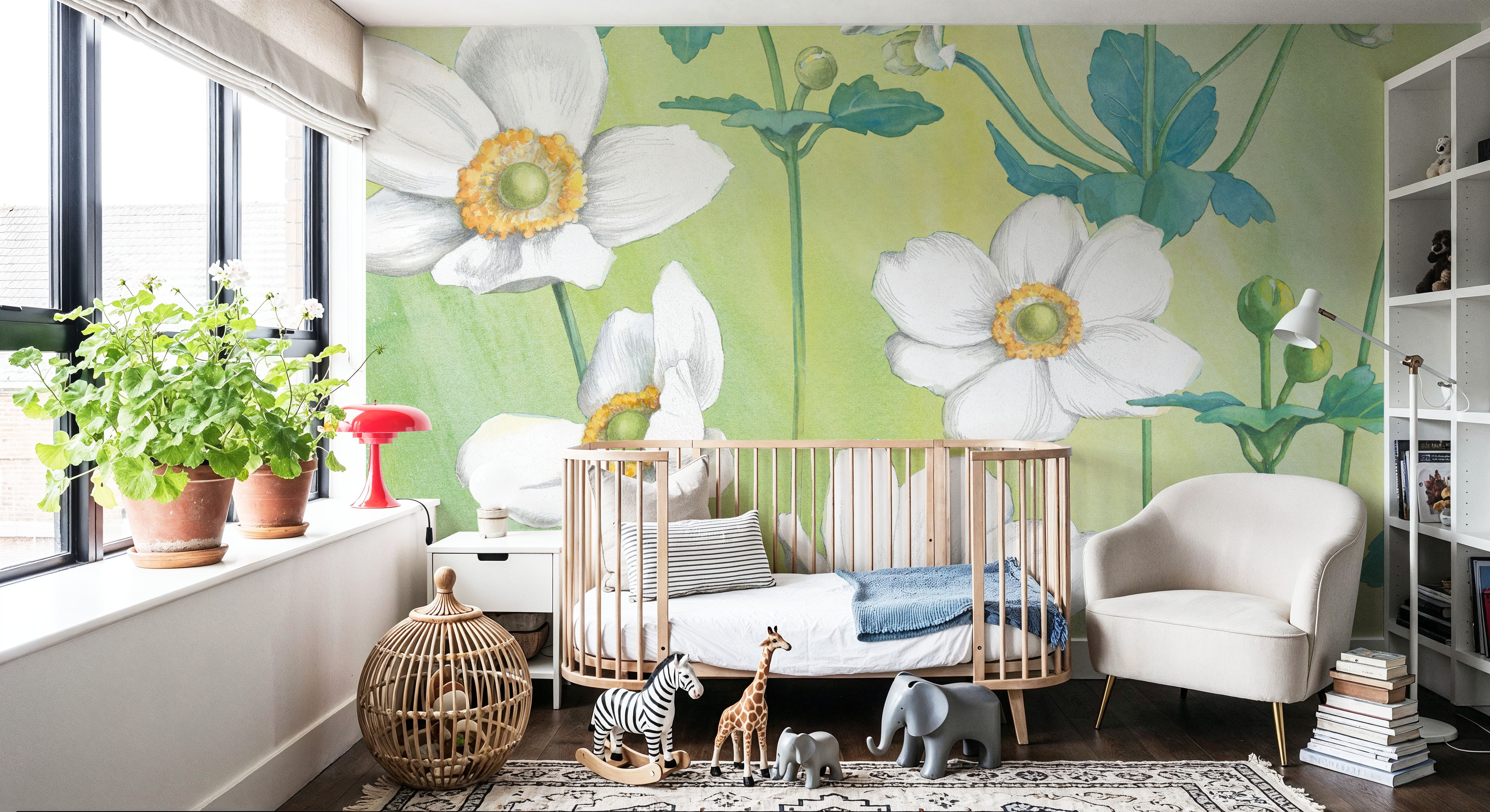 Anemones, Tapet