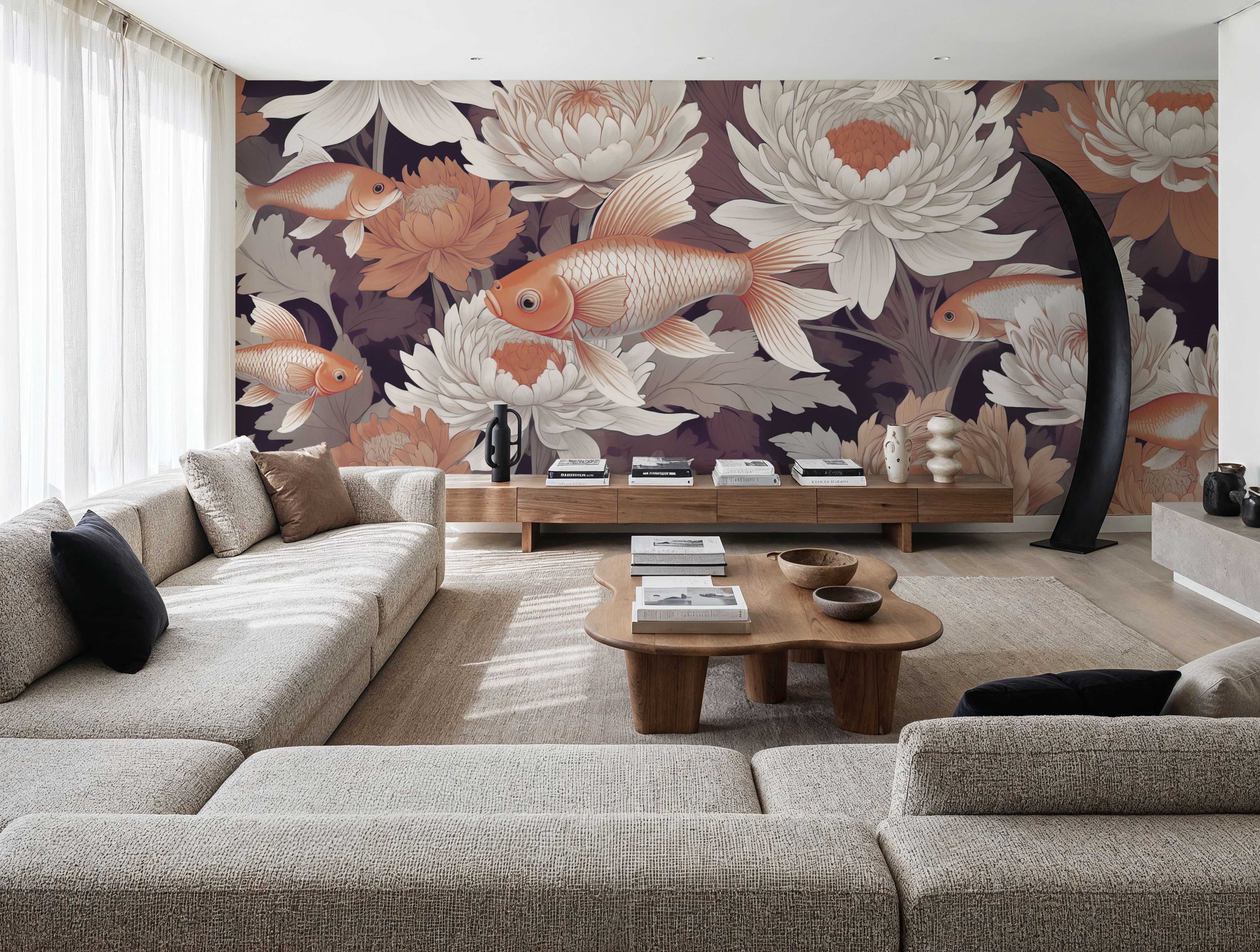 Dancing Fish, Dusty Orange