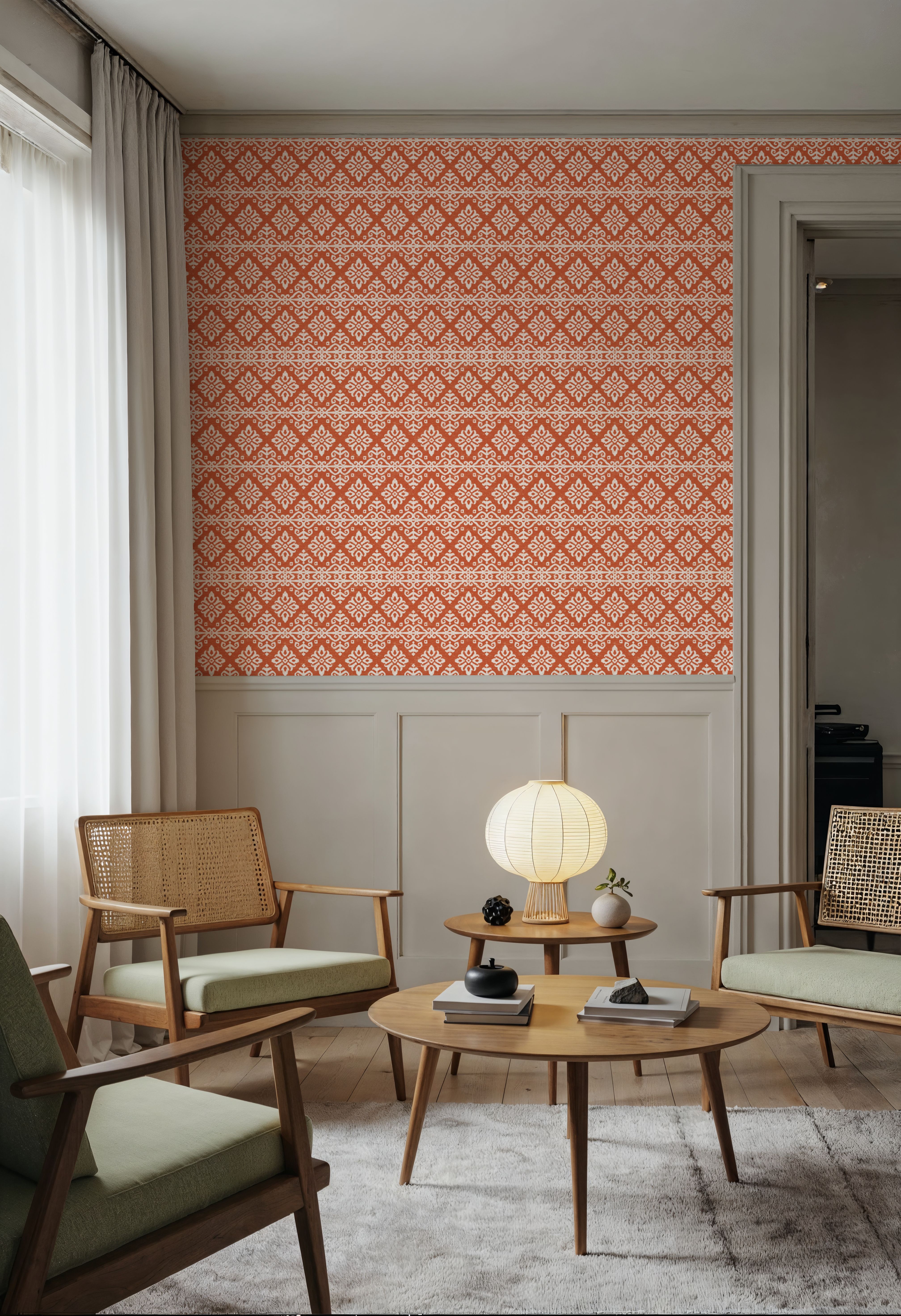 Amadora Squares Rust