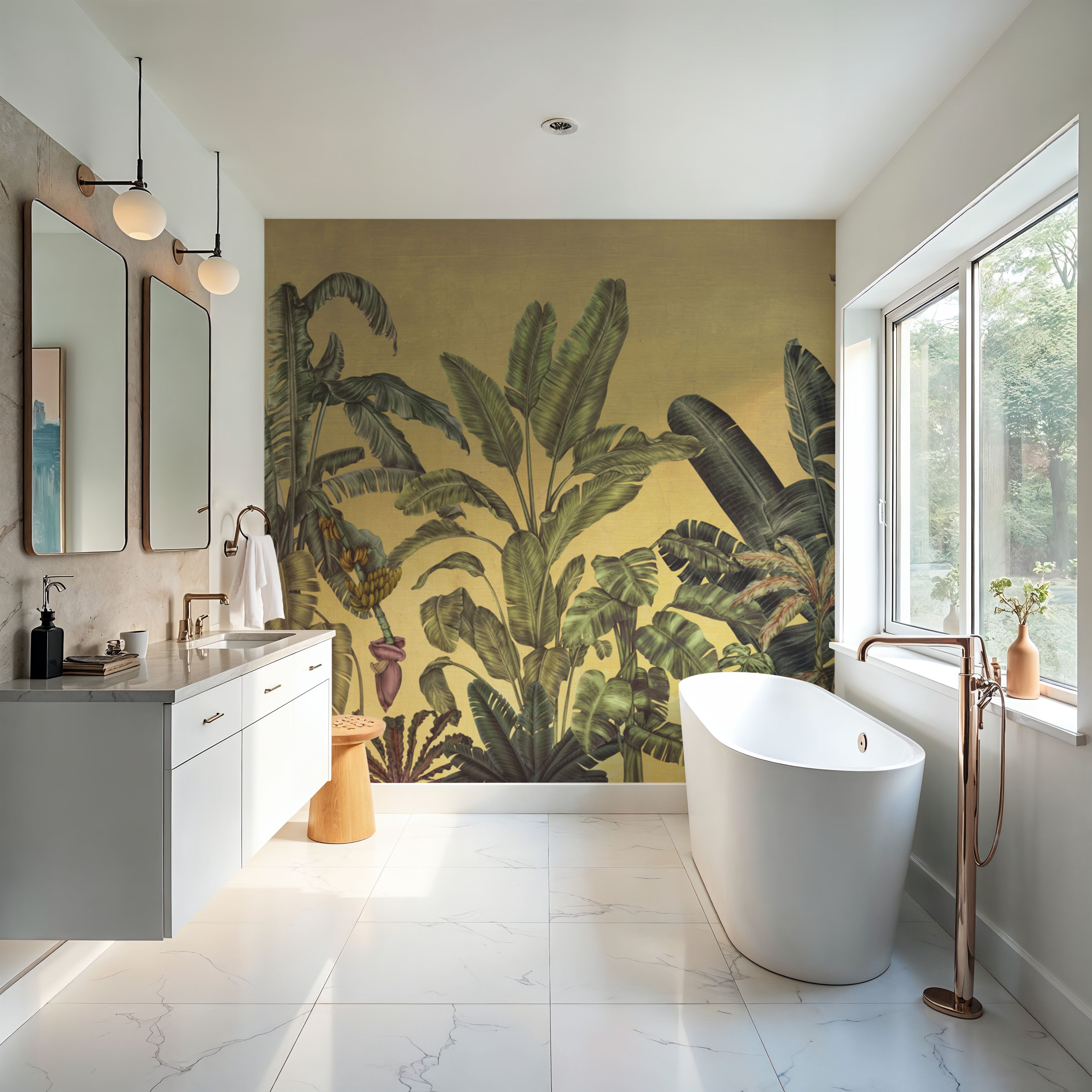 Madagascar Foliage, Yellow