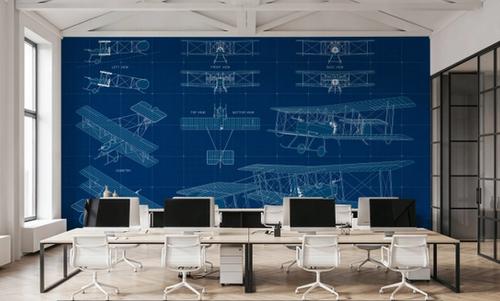 Single Biplane Blueprint