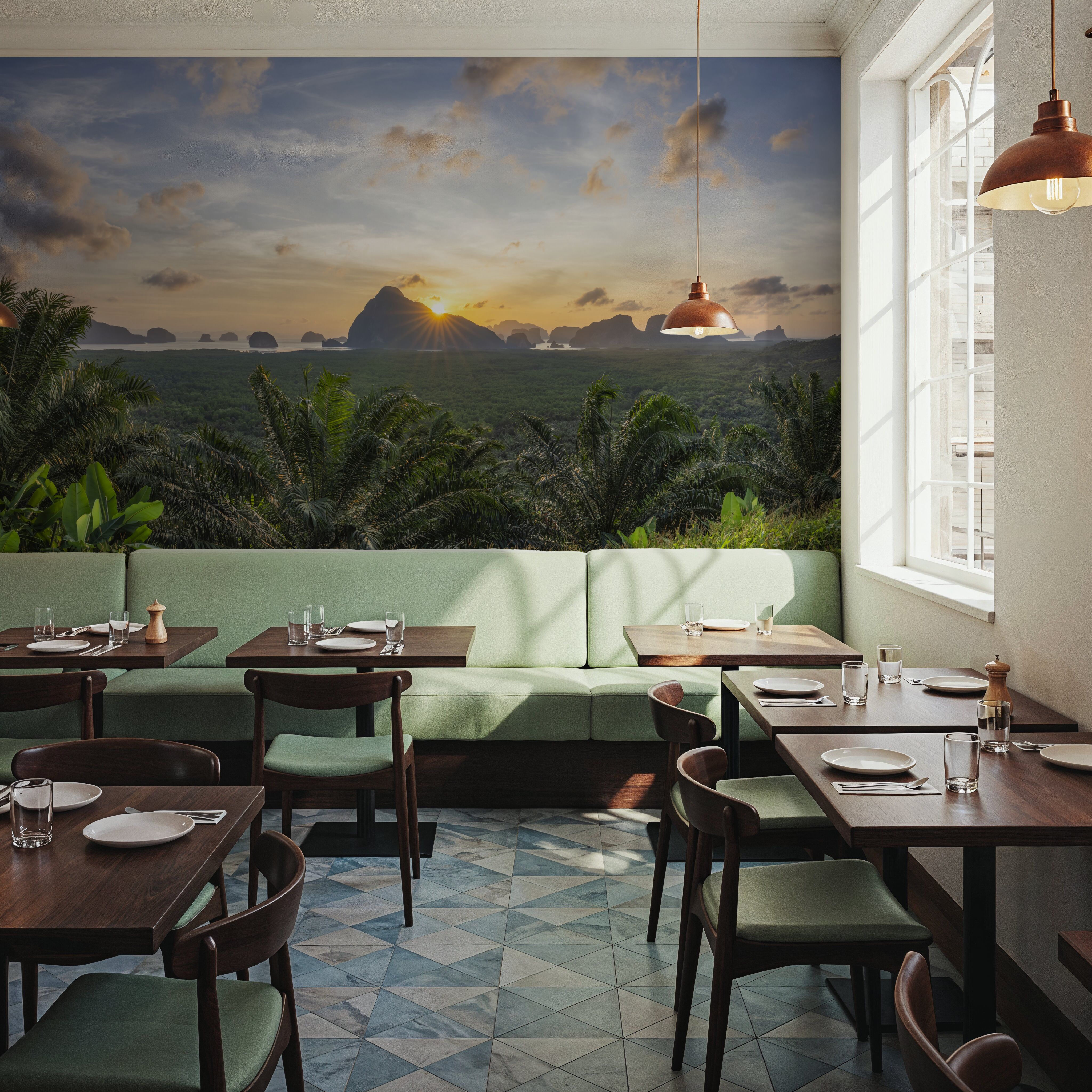 Tropical Sunset Vista