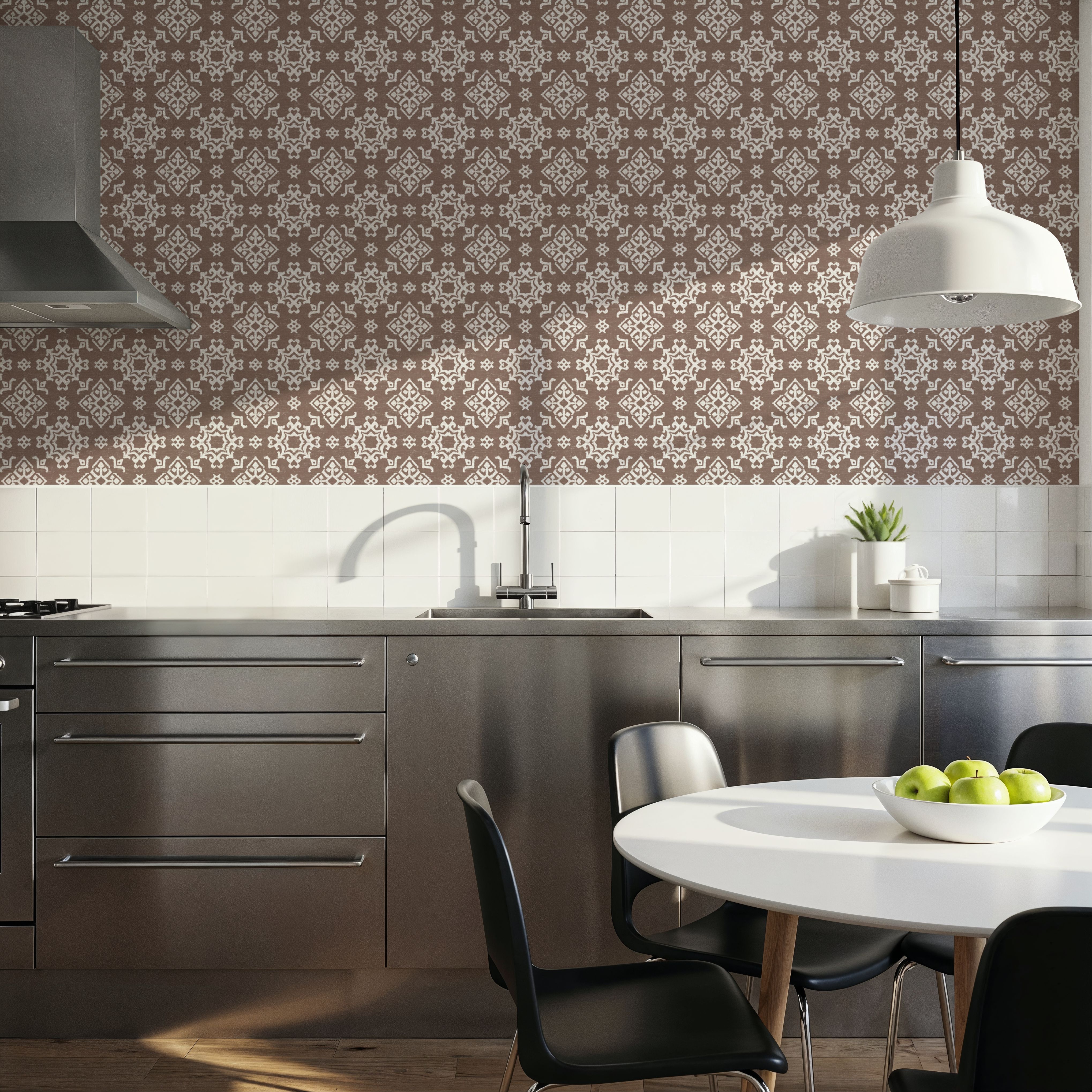 Atlantic Flakes Taupe, Tapeten