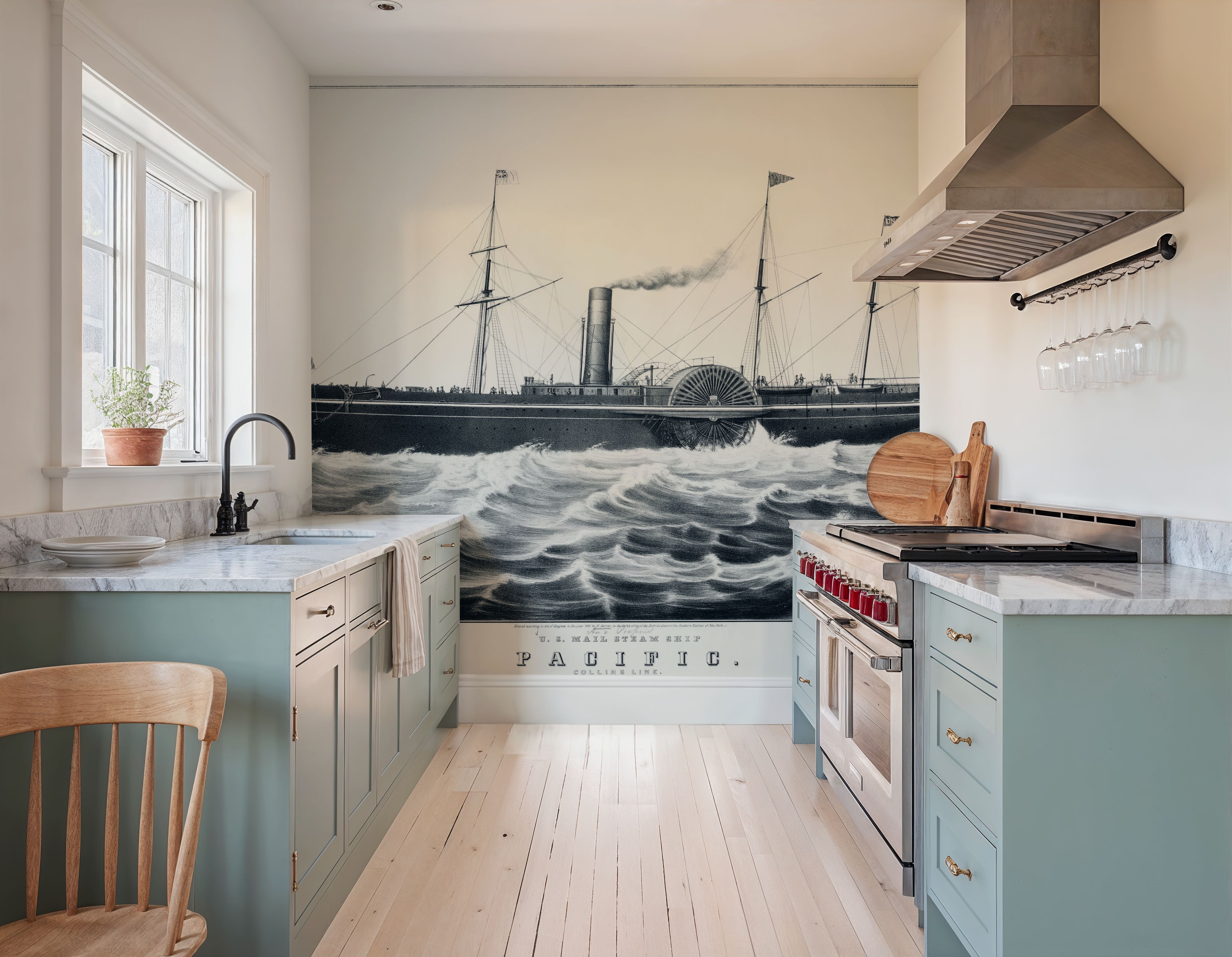 The Pacific Steam Ship