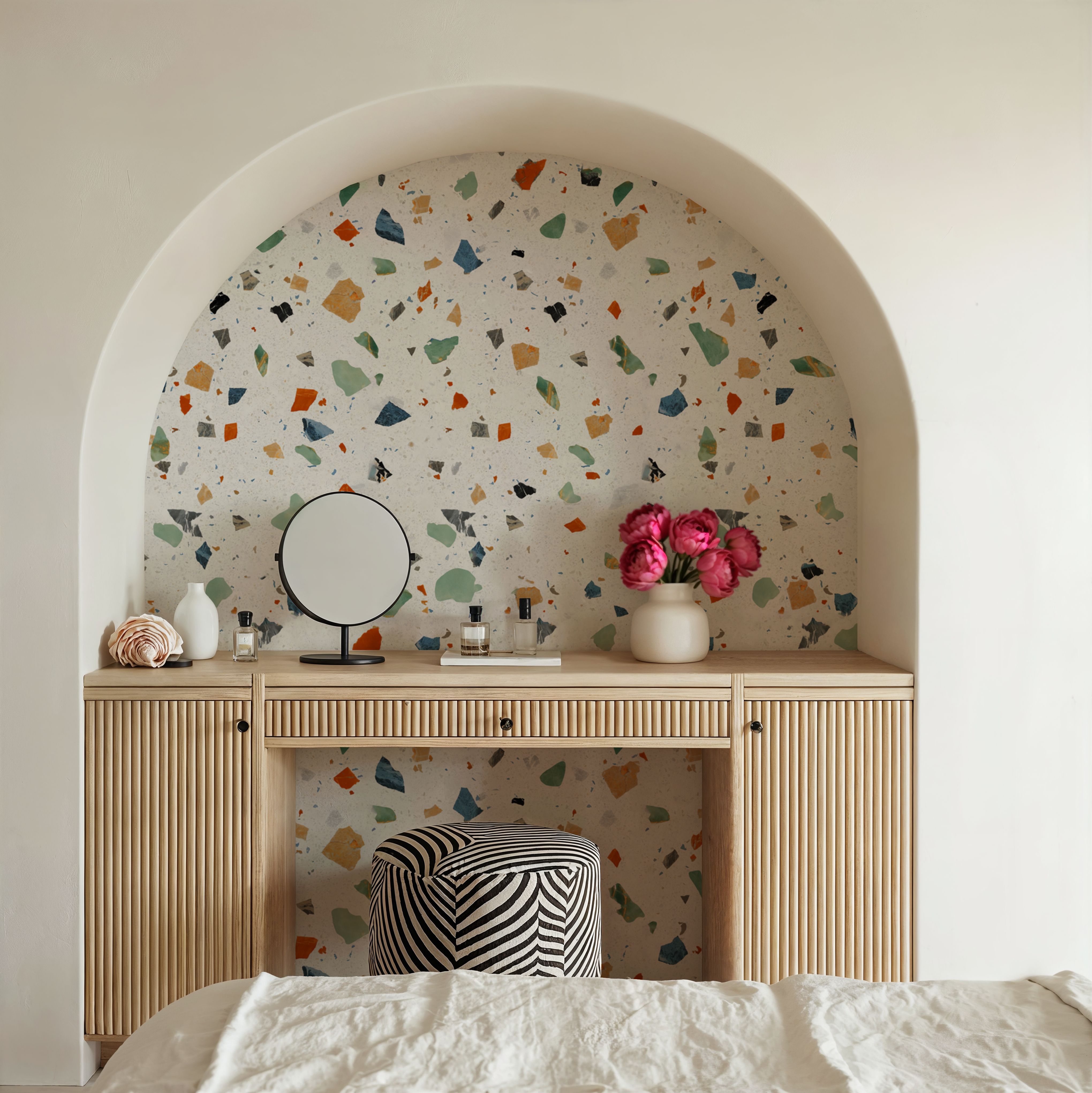 Terrazzo Multi Small, Chalk